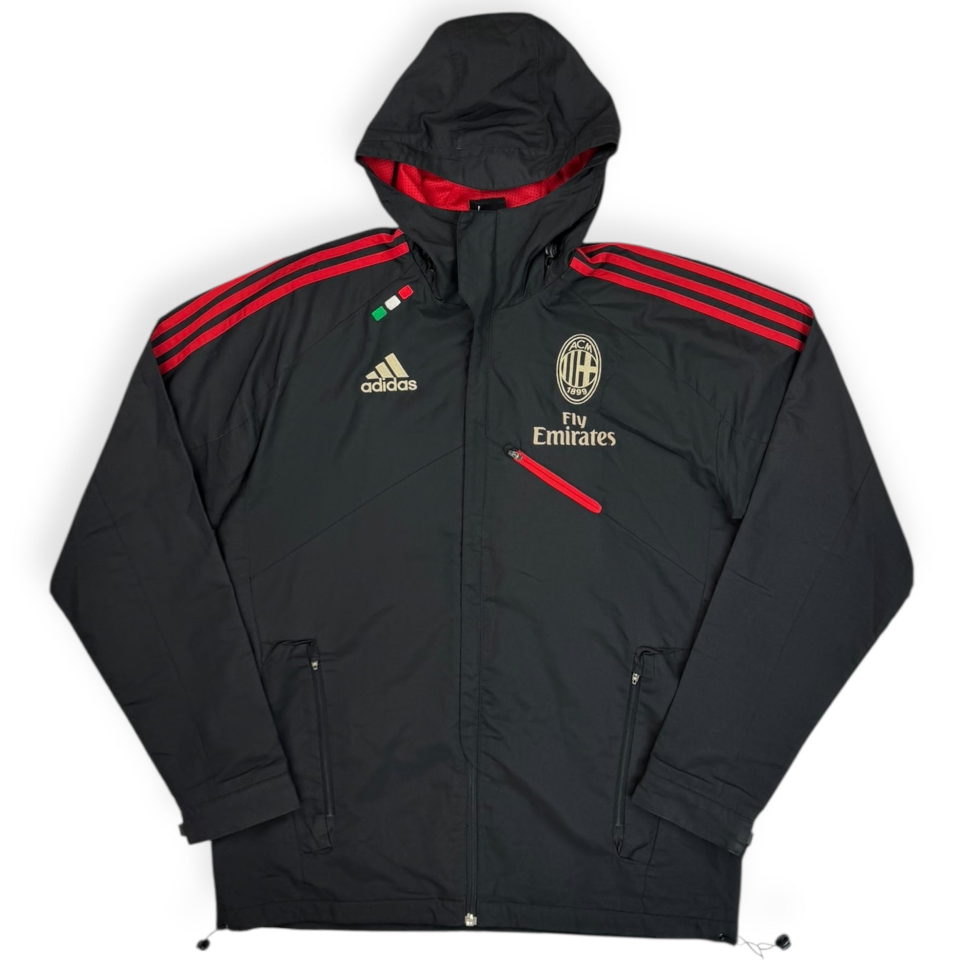 AC Milan 2011 Tracksuit Jacket (M)