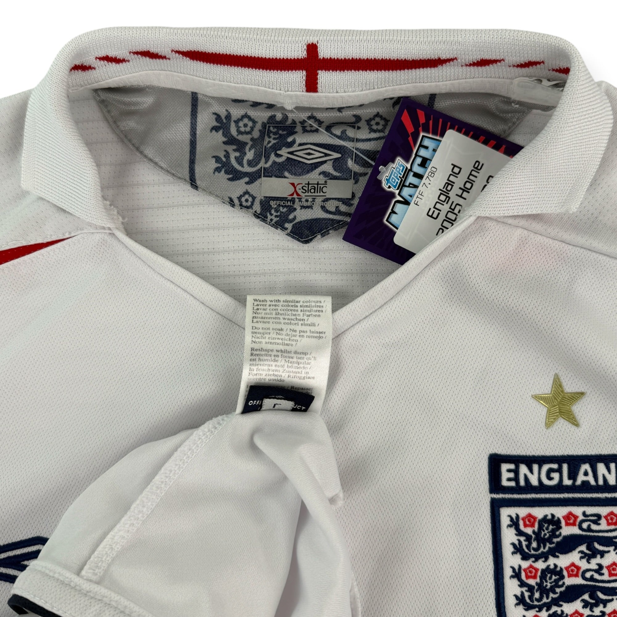 England 2005 Home Shirt (L)