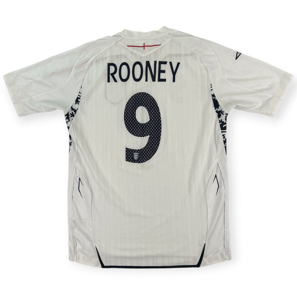 England 2007 Home Shirt, Rooney 9 (M)