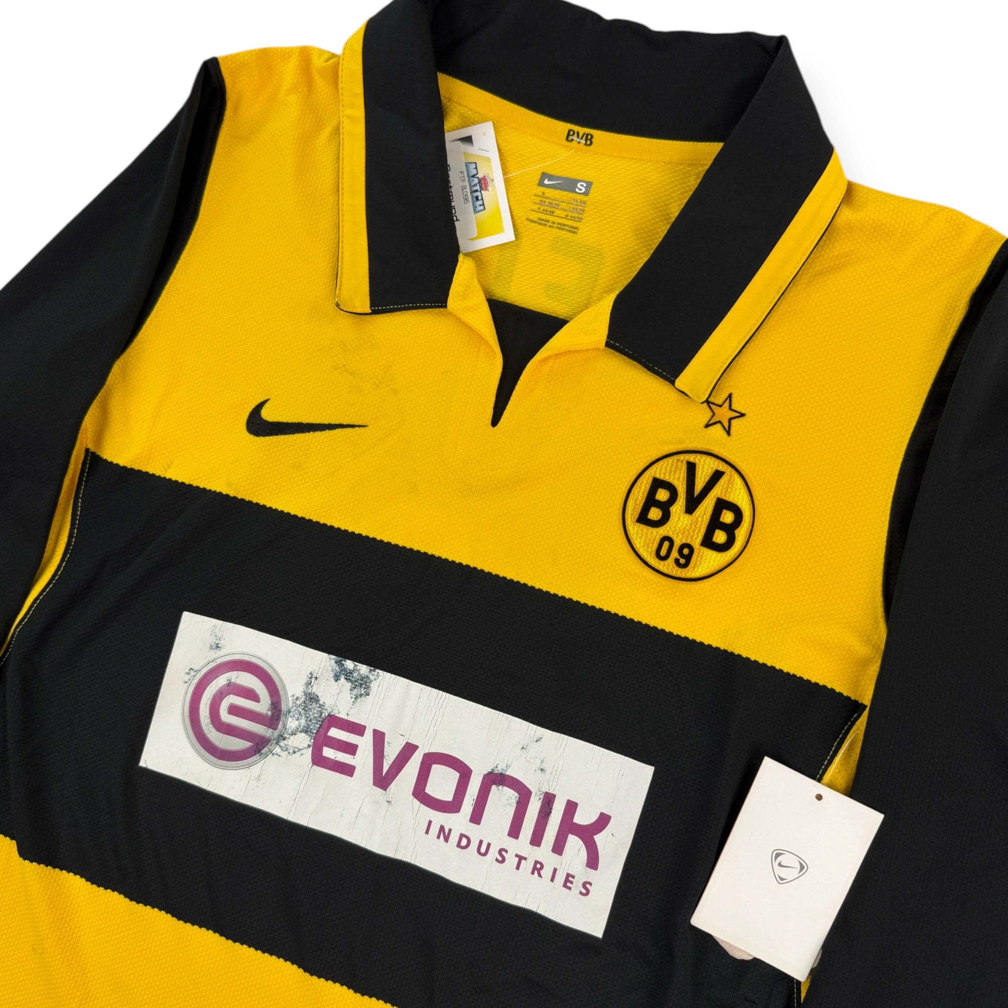 Borussia Dortmund 2006 L/S Home Shirt Dede 17, BNWT (S)