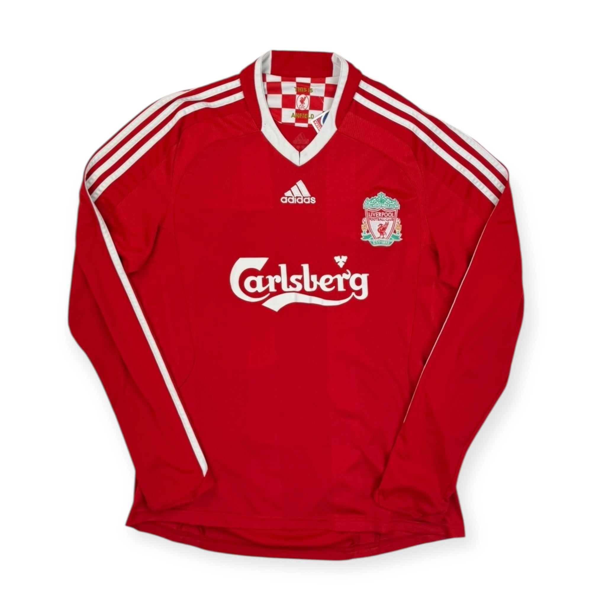 Liverpool 2008 Home Shirt L/S (M)
