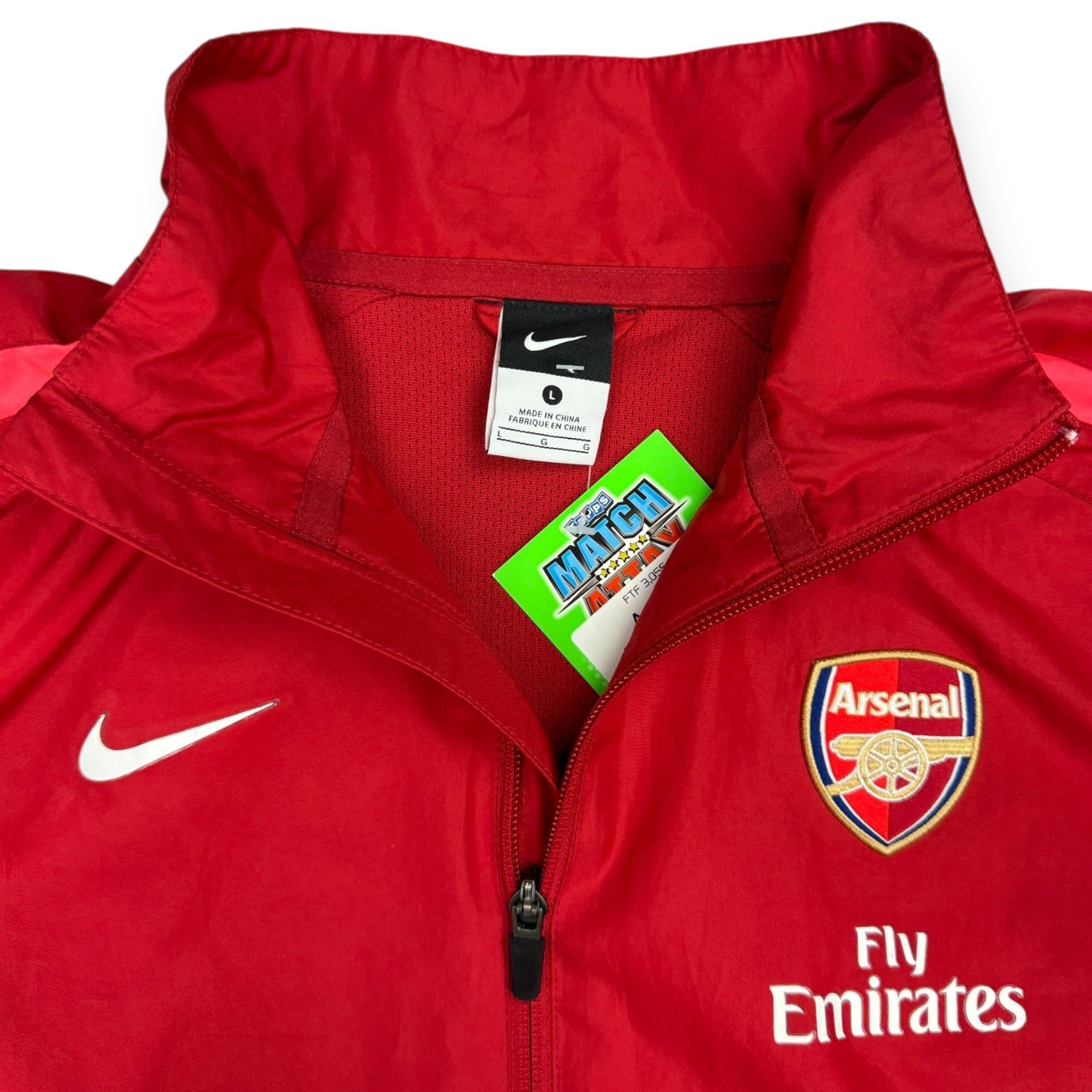 Arsenal 2010 Tracksuit Jacket (L)