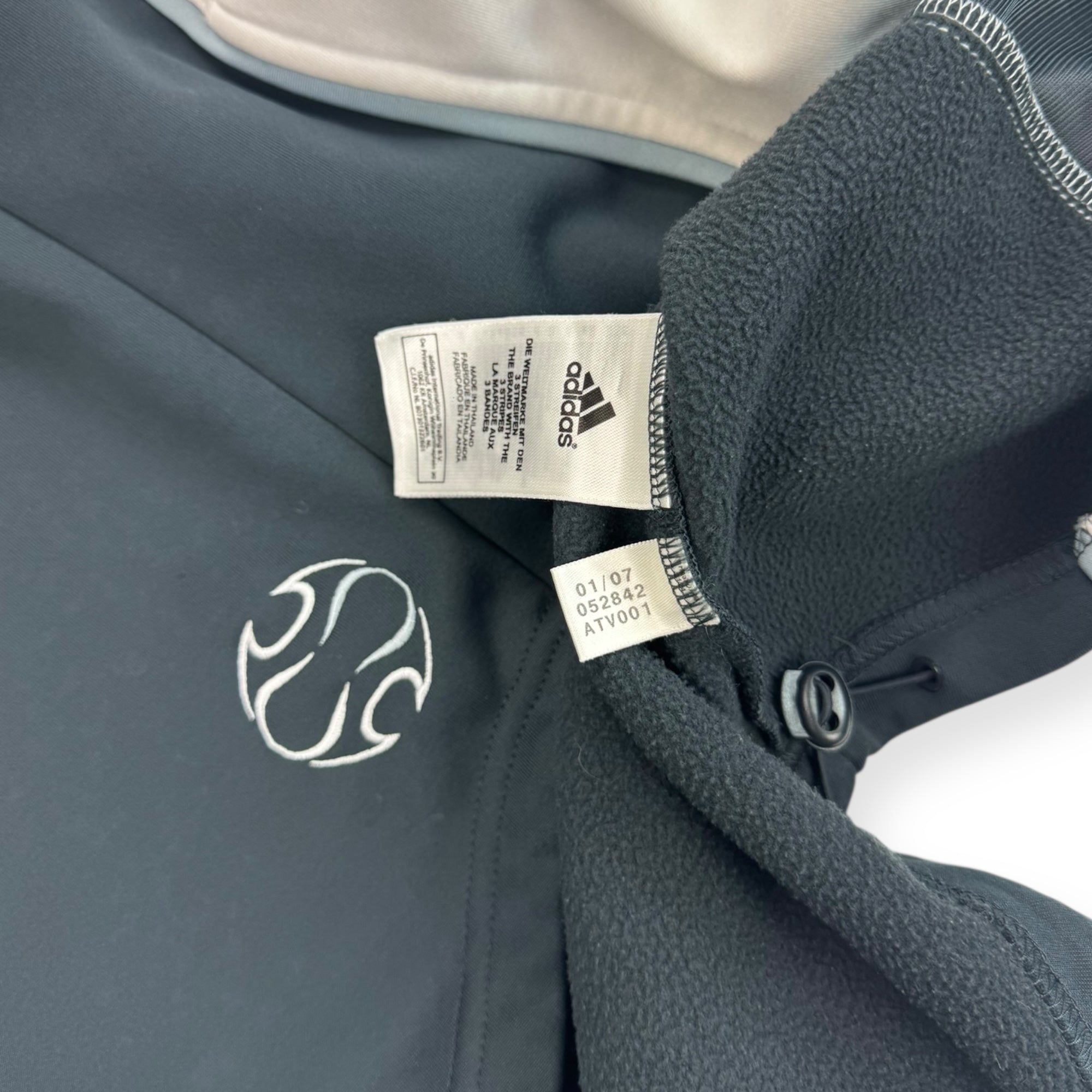 Real Madrid 2007 UCL 1/2 Zip (L)