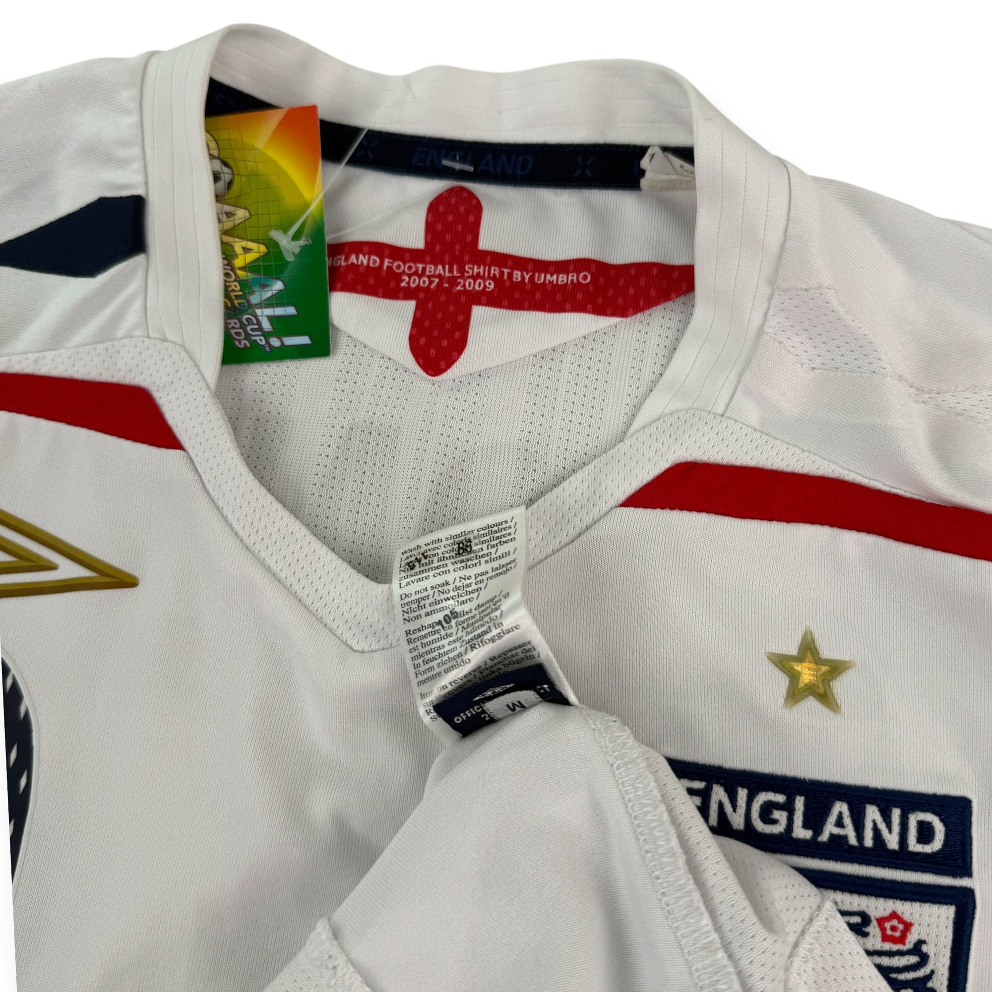 England 2007 Home Shirt, Rooney 9 (M)