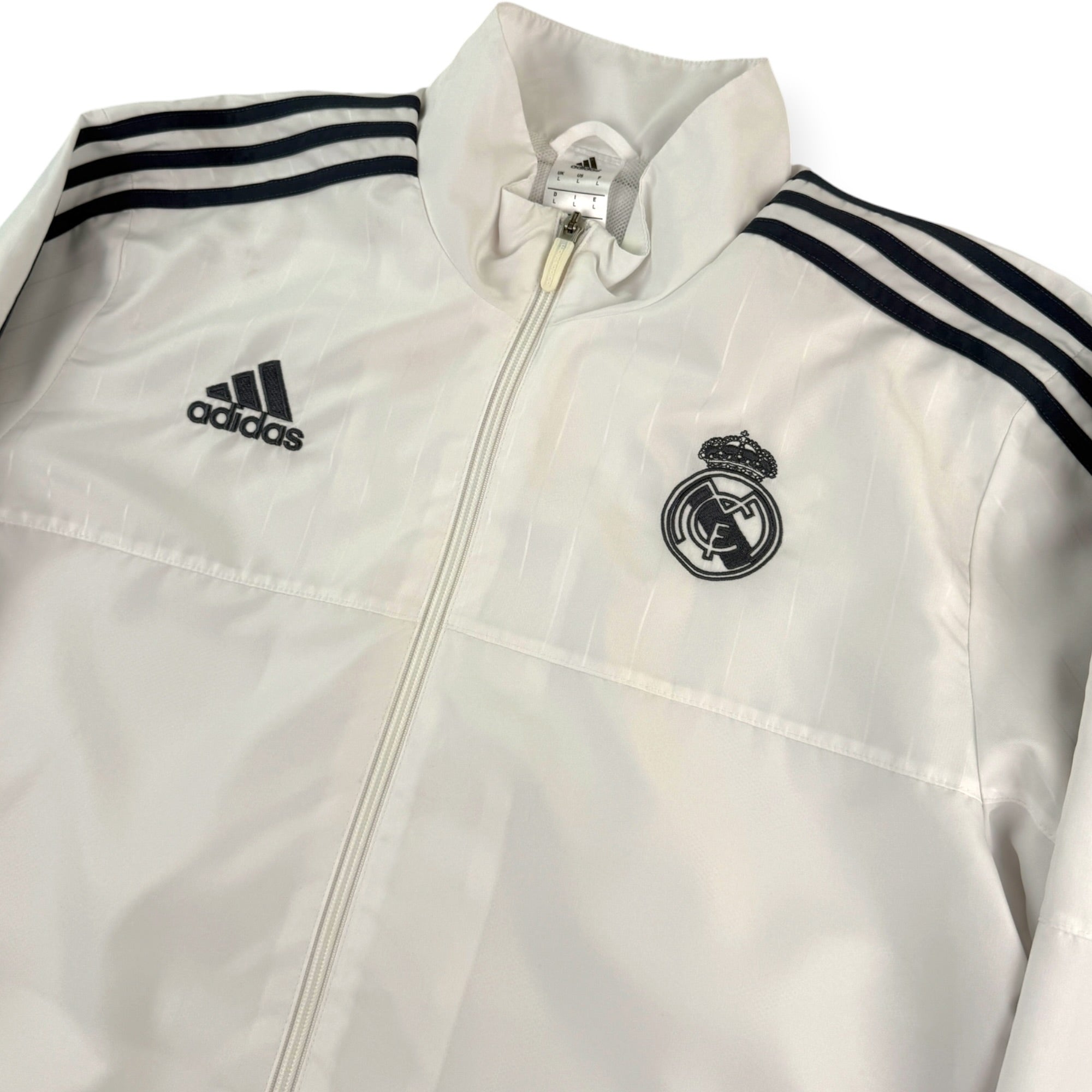 Real Madrid 2015 Tracksuit Jacket (L)