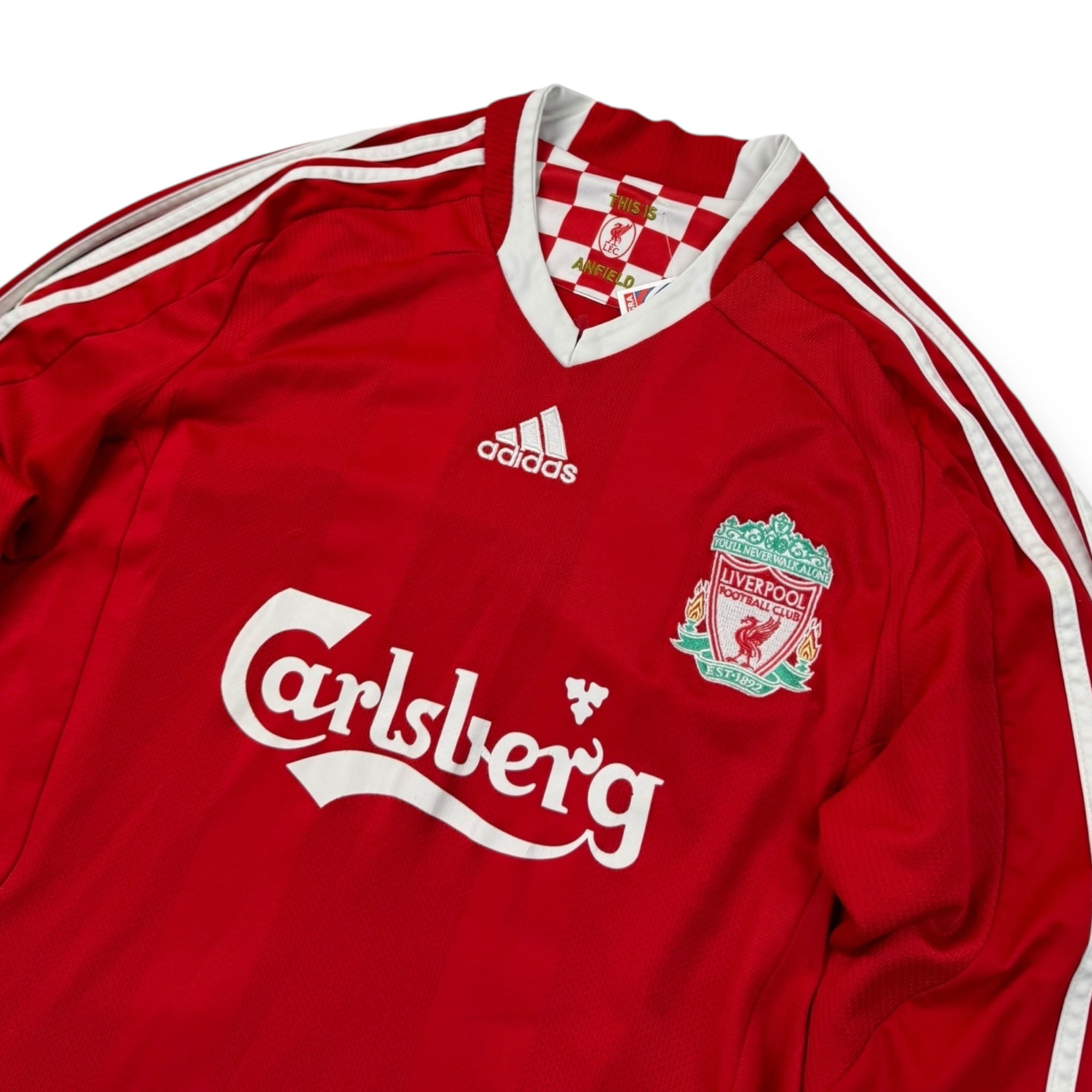 Liverpool 2008 Home Shirt L/S (M)