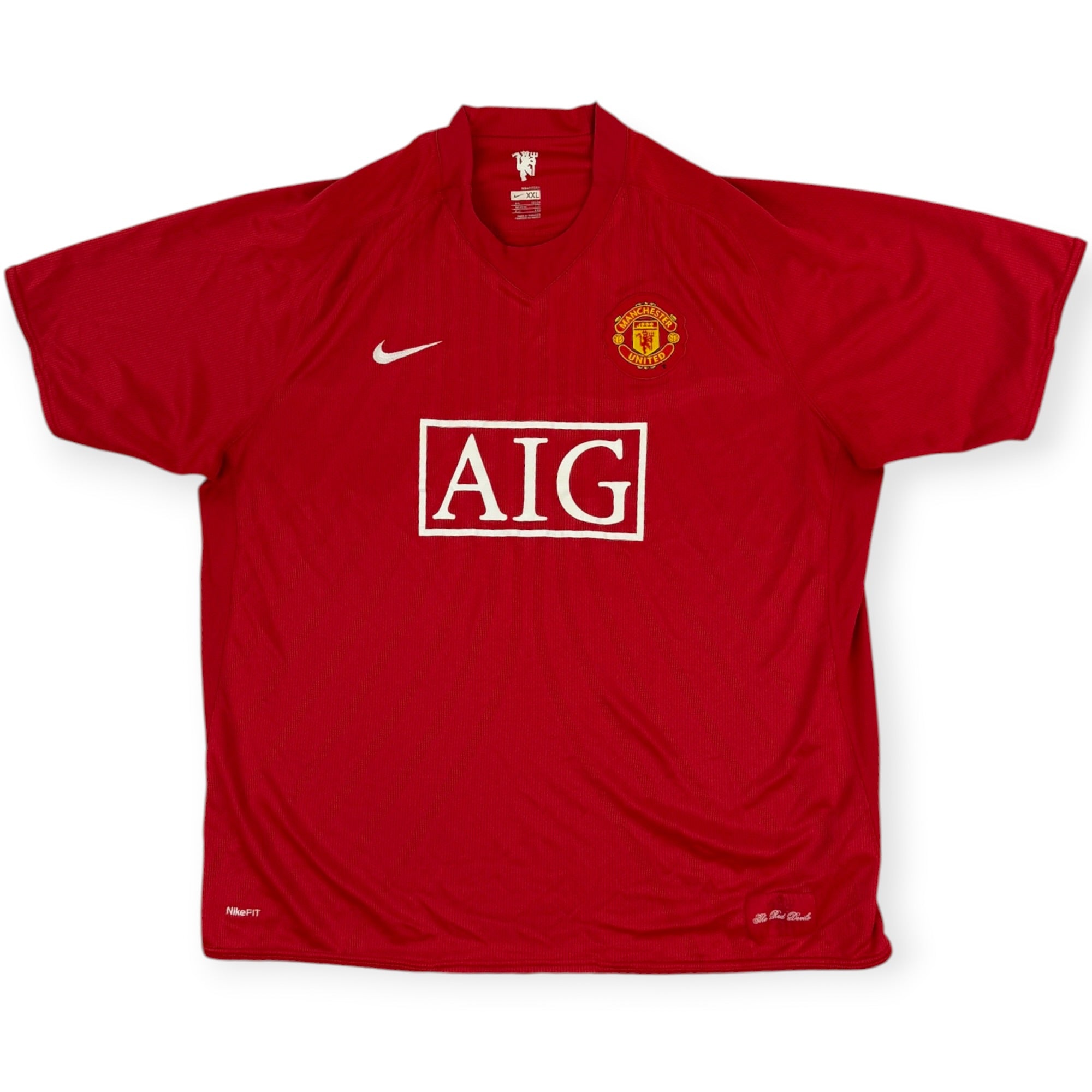 Manchester United 2007 Home Shirt (XXL)