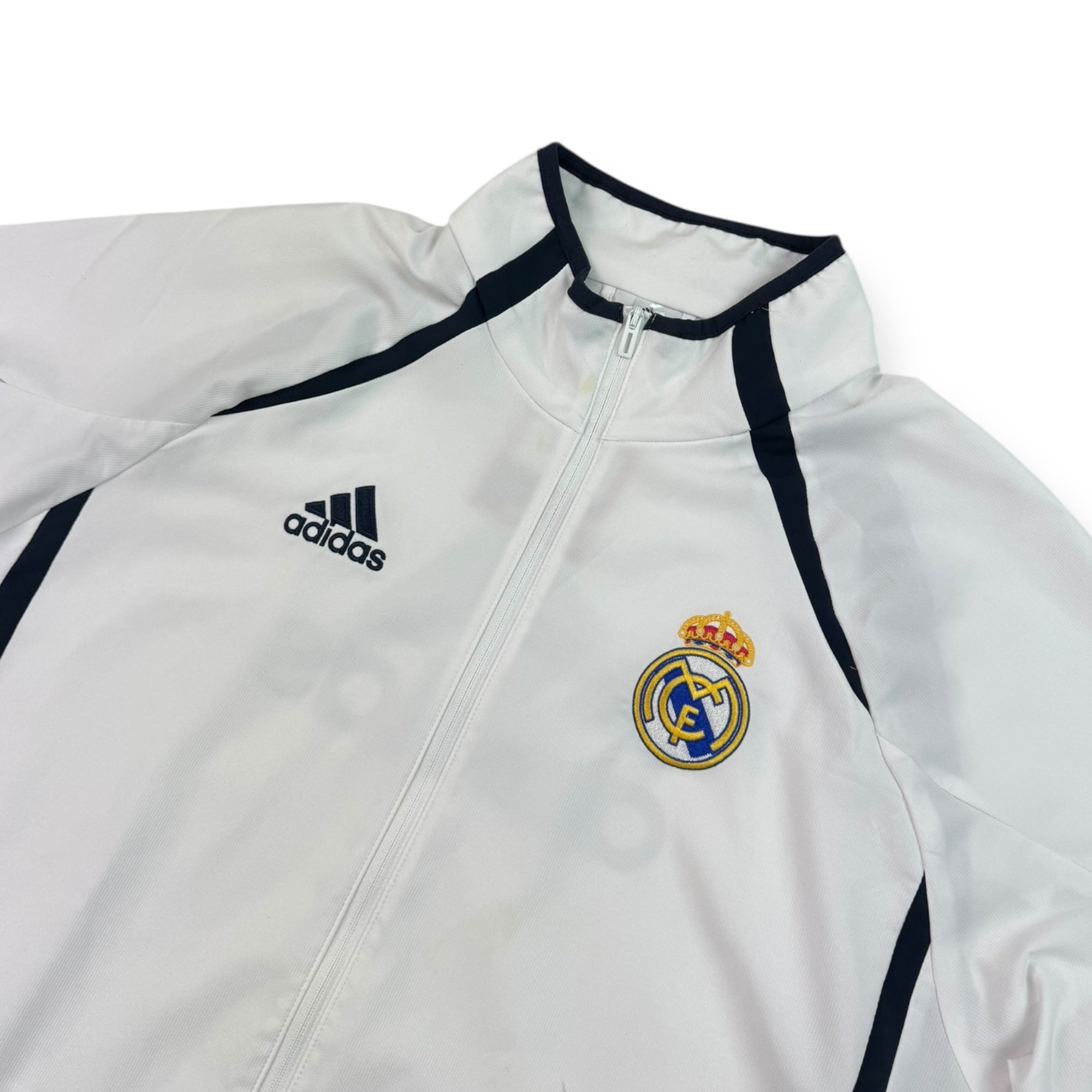 Real Madrid 2021 Tracksuit Jacket (L)