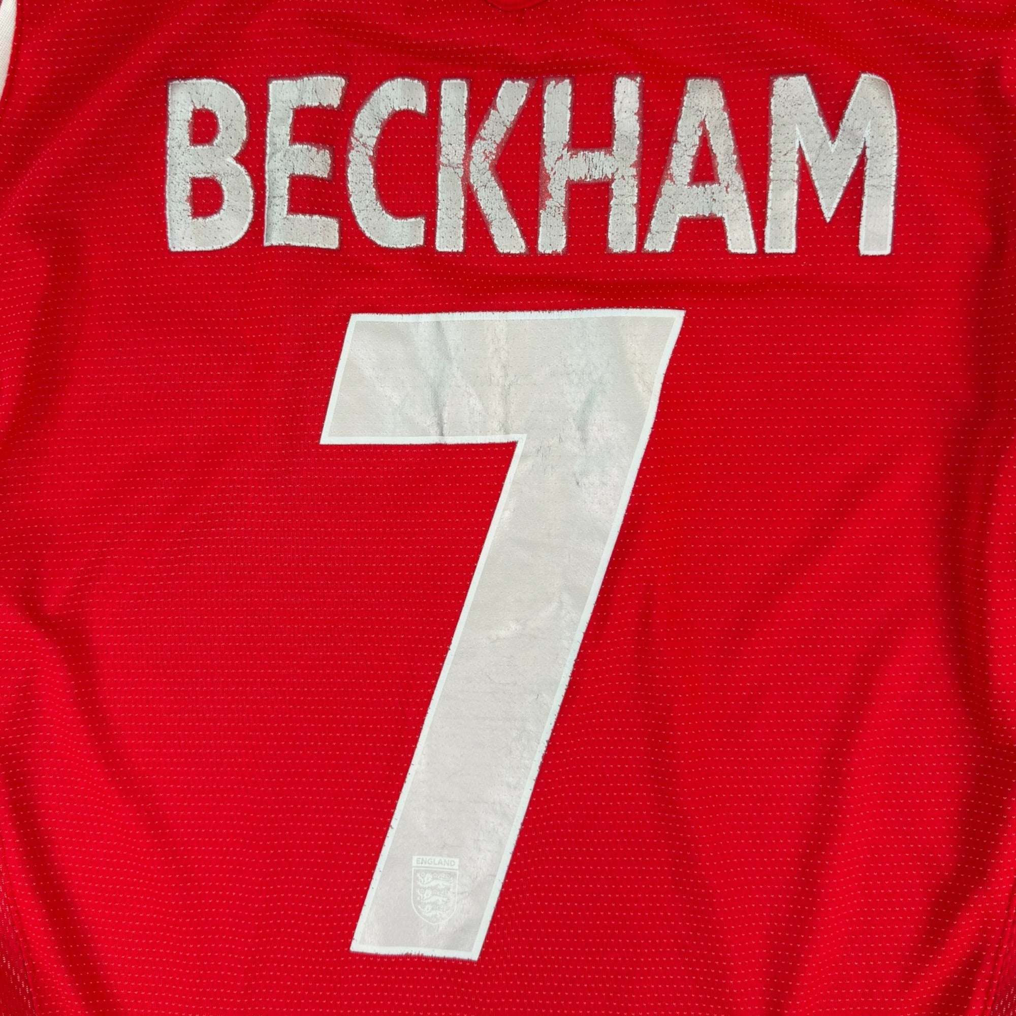 England 2004 Away Shirt, Beckham 7 (S)