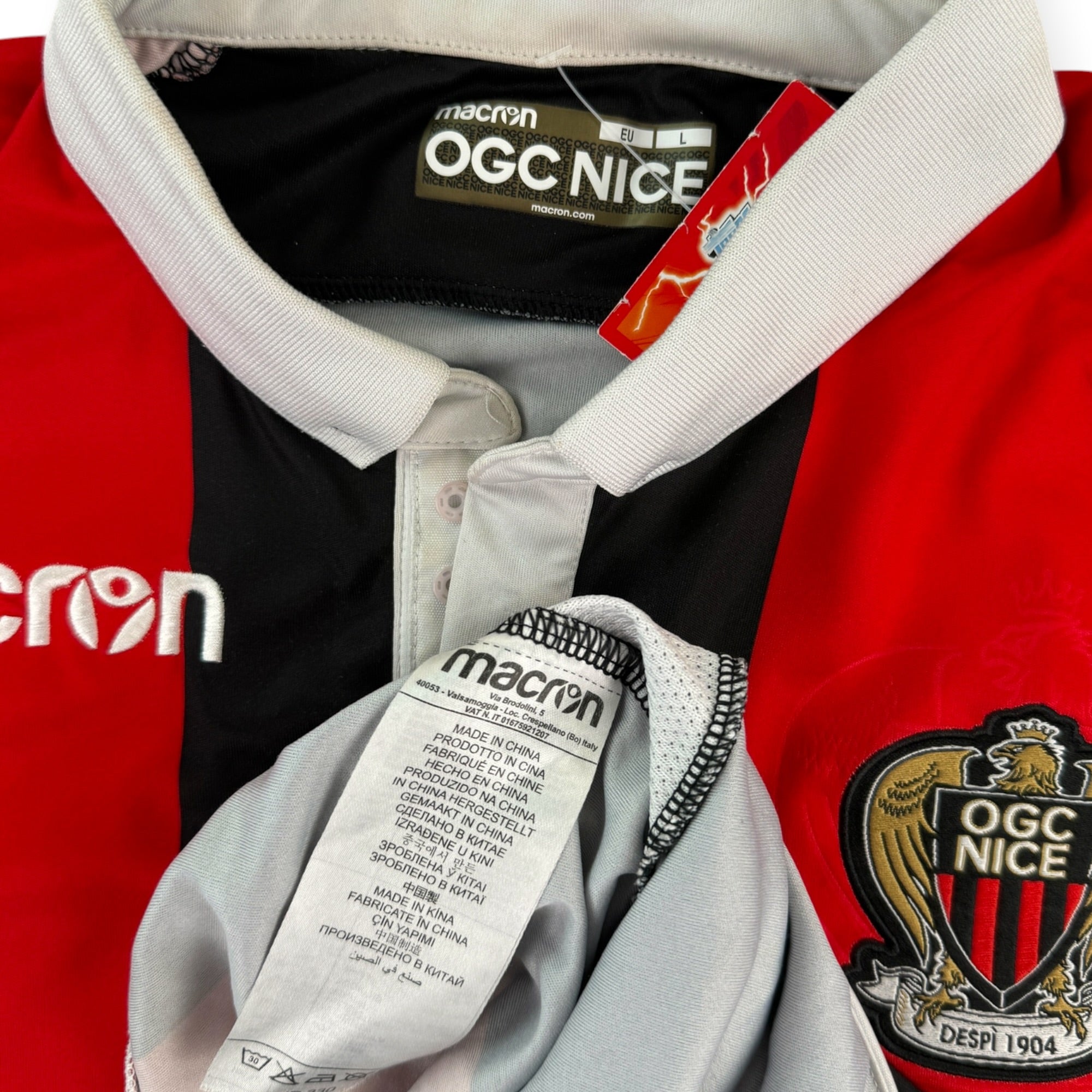 OGC Nice 2017 Home Shirt (L)