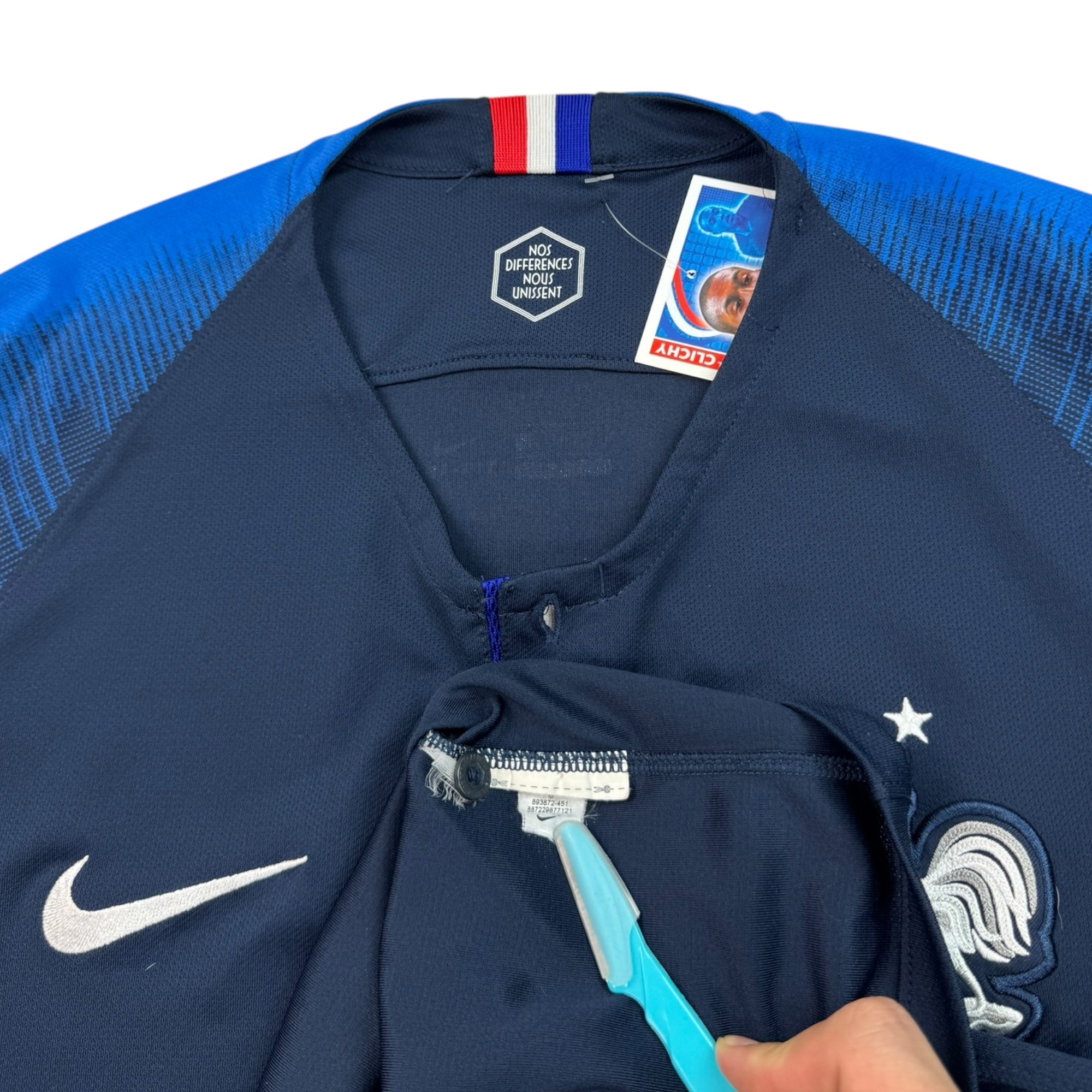 France 2018 Home Shirt (M)