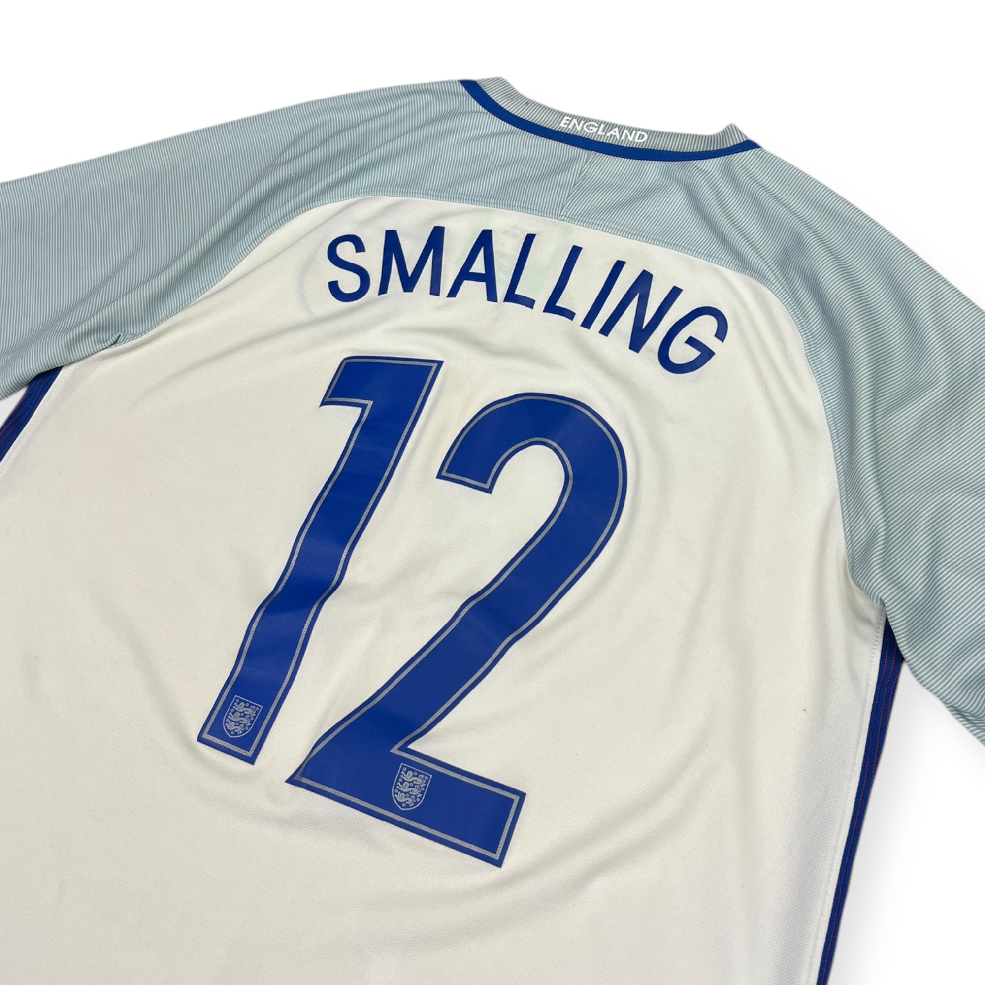 England 2016 Home Shirt, Smalling 12 (L)