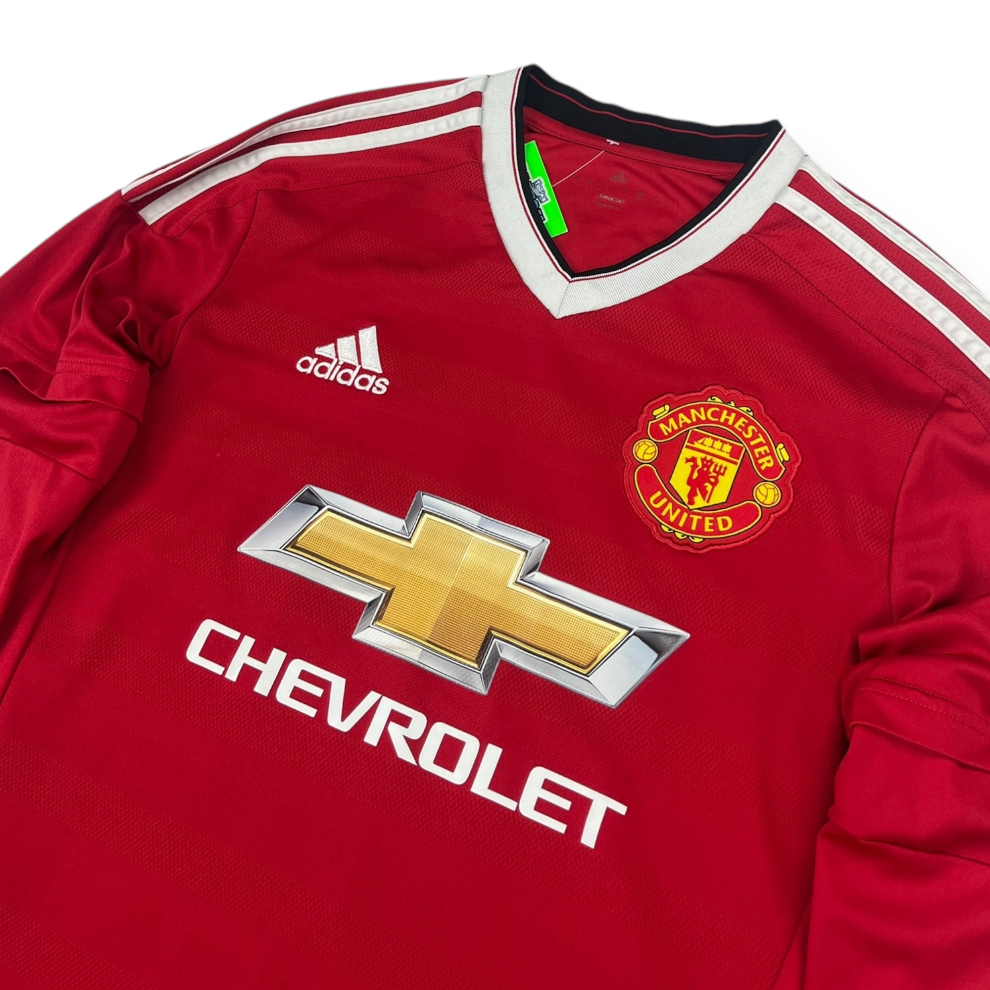 Manchester United 2016 L/S Home Shirt, Mata 8 (S)