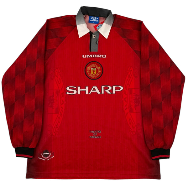Manchester United 1996/97 Home Shirt L/S (XL)