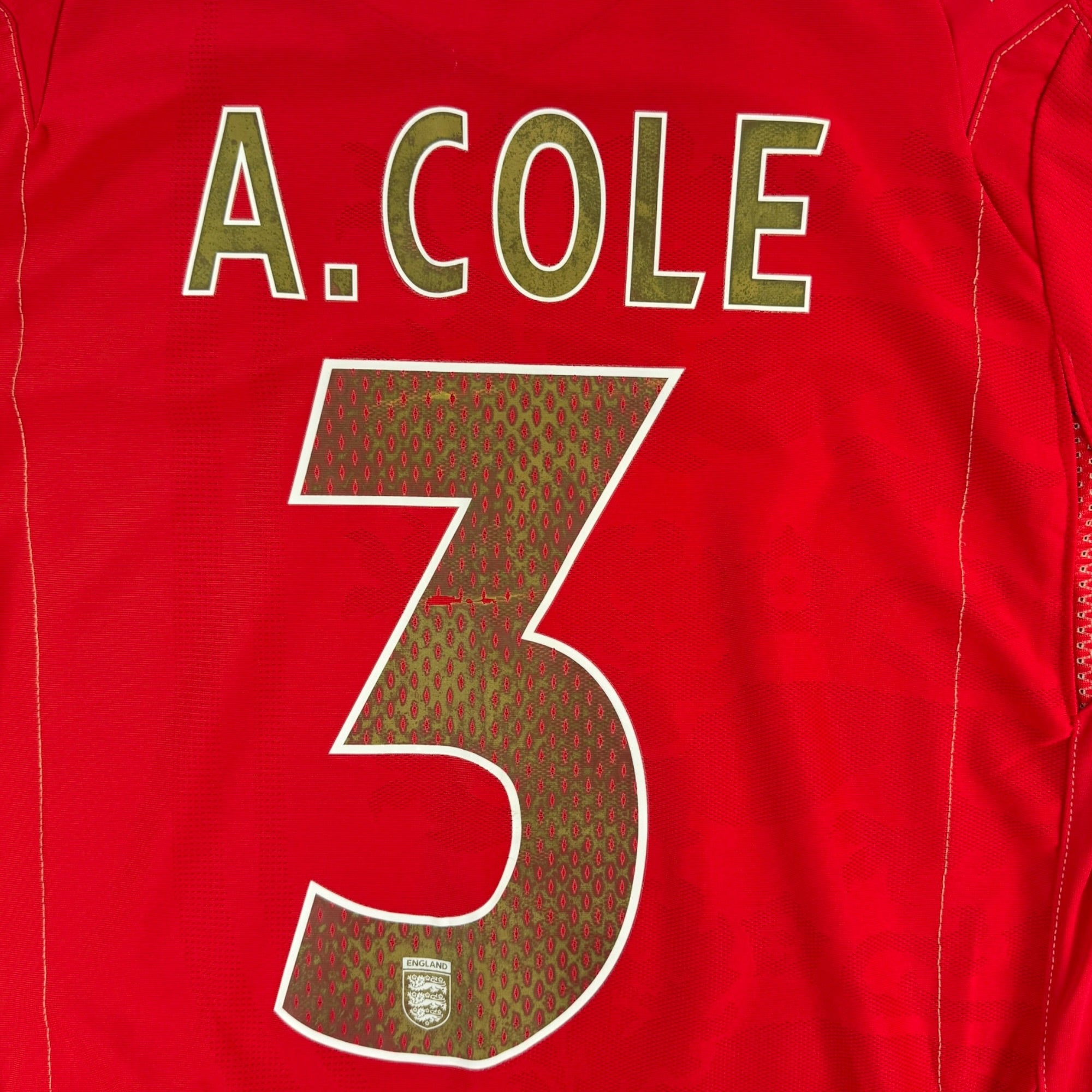 England 2006 Away Shirt, A.Cole 3 (S)