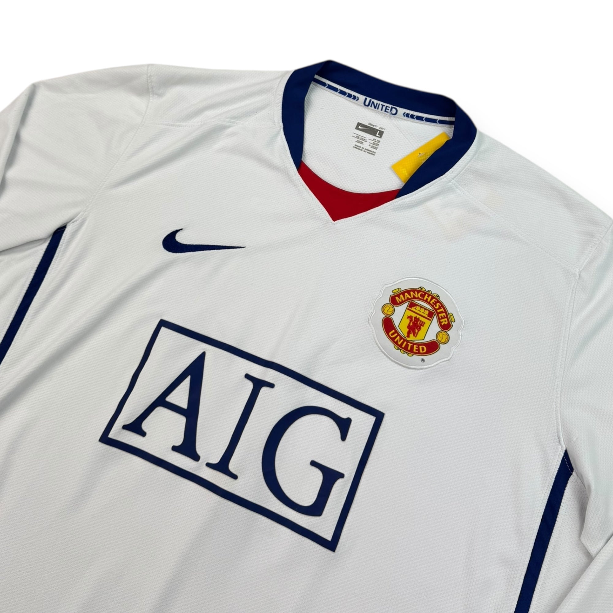 Manchester United 2008 Away Shirt L/S (L)