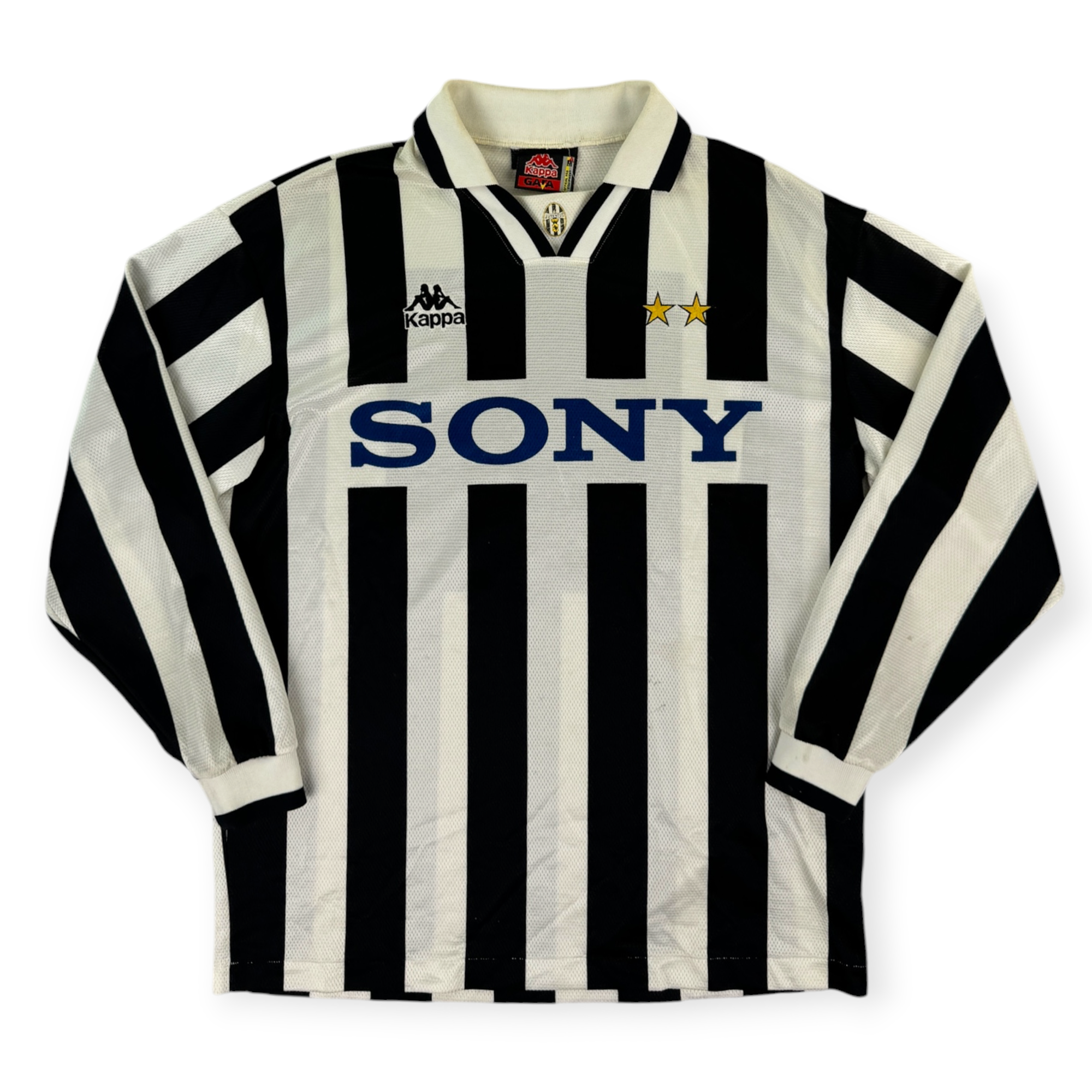 Juventus 1995 L/S Home Shirt (M)