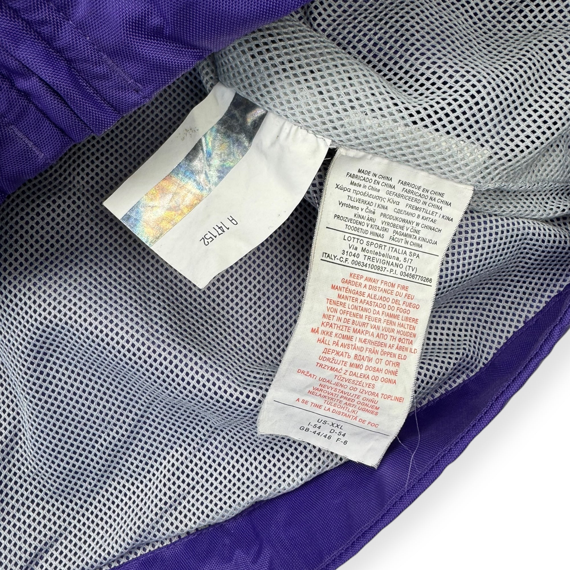 Fiorentina 2009 Windbreaker (XXL)