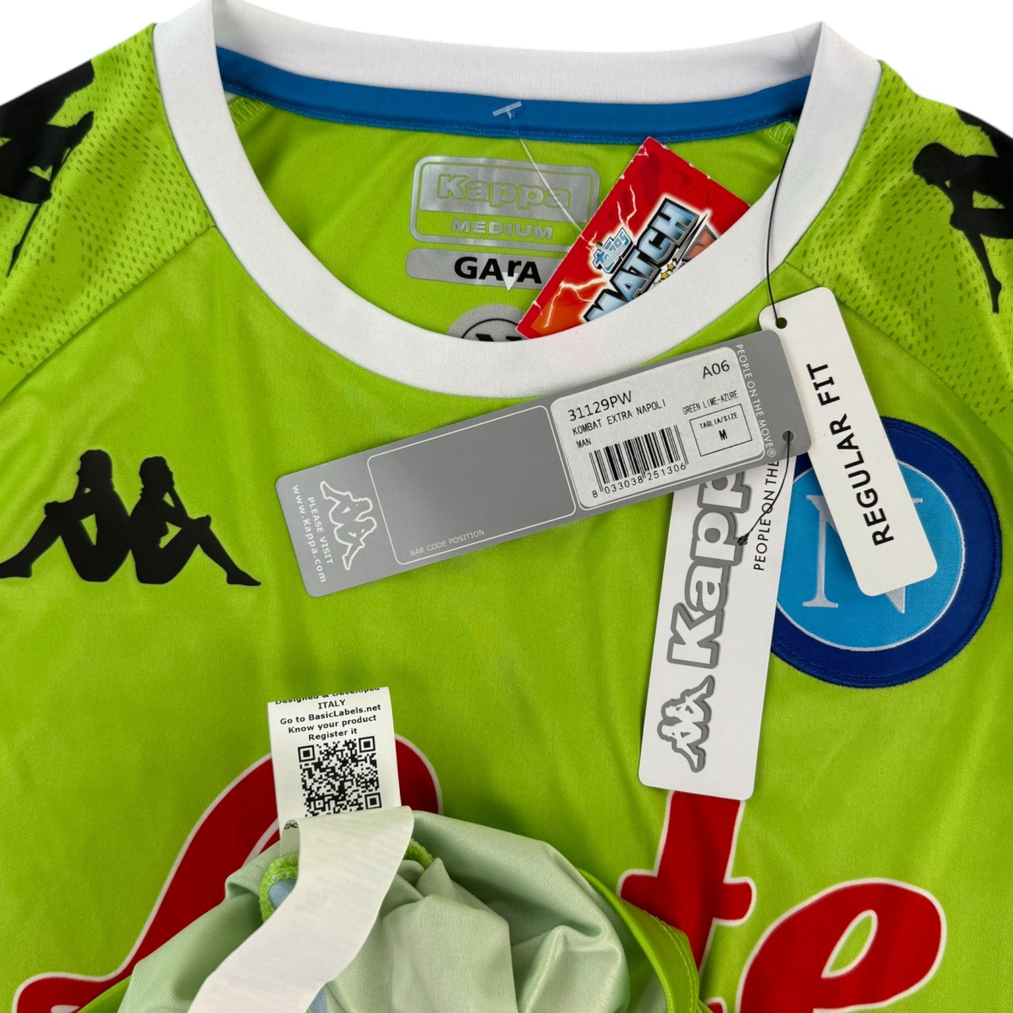 Napoli 2020 GK Shirt, BNWT (M)