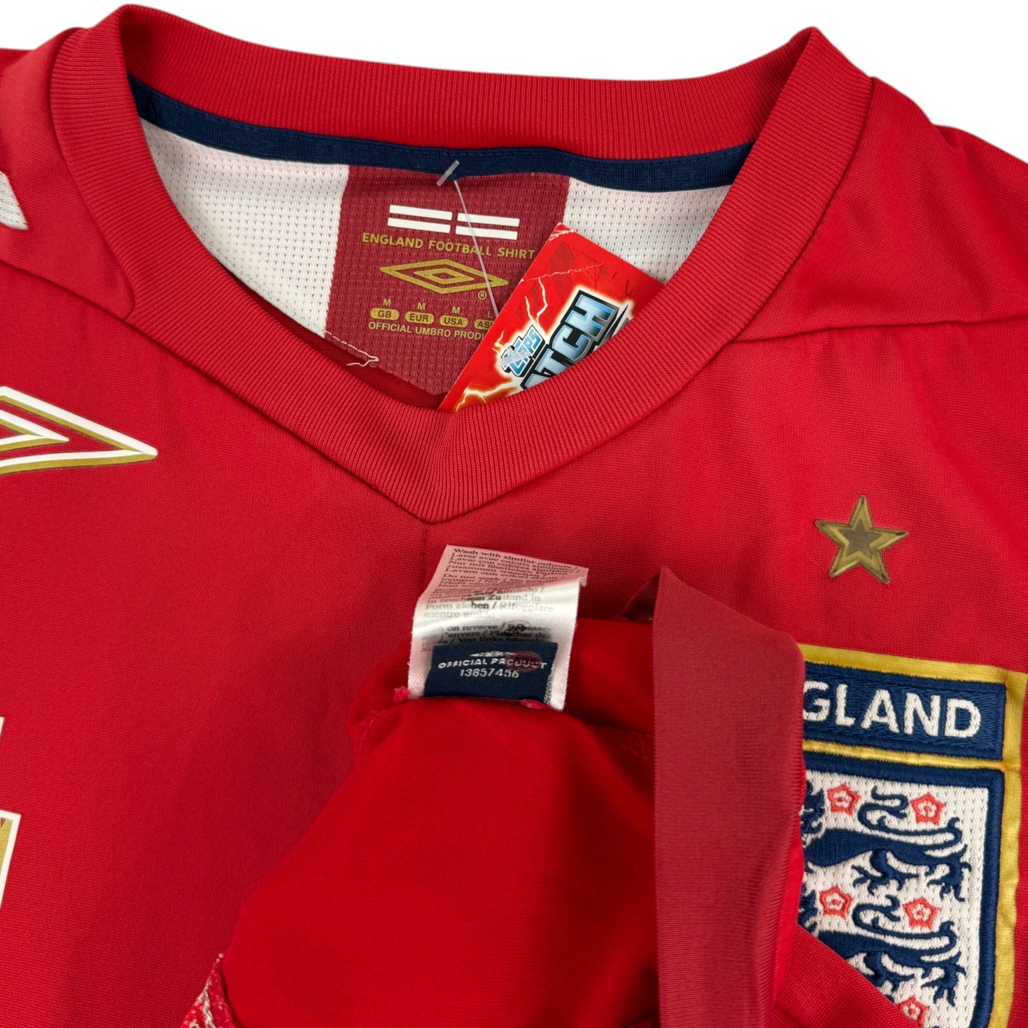 England 2004 Away Shirt, Gerrard 4 (M)