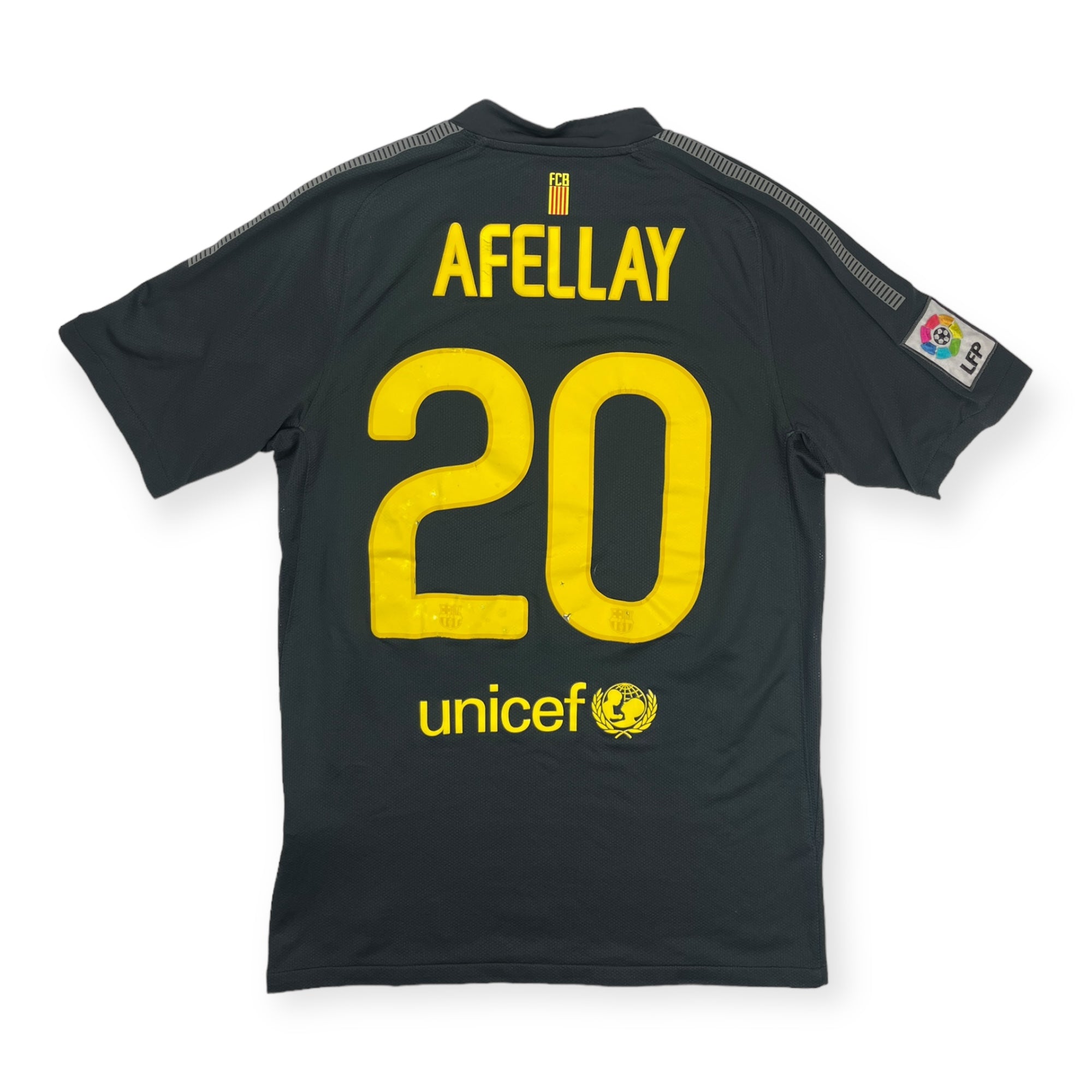 FC Barcelona 2011 Away Shirt, Afelley 20