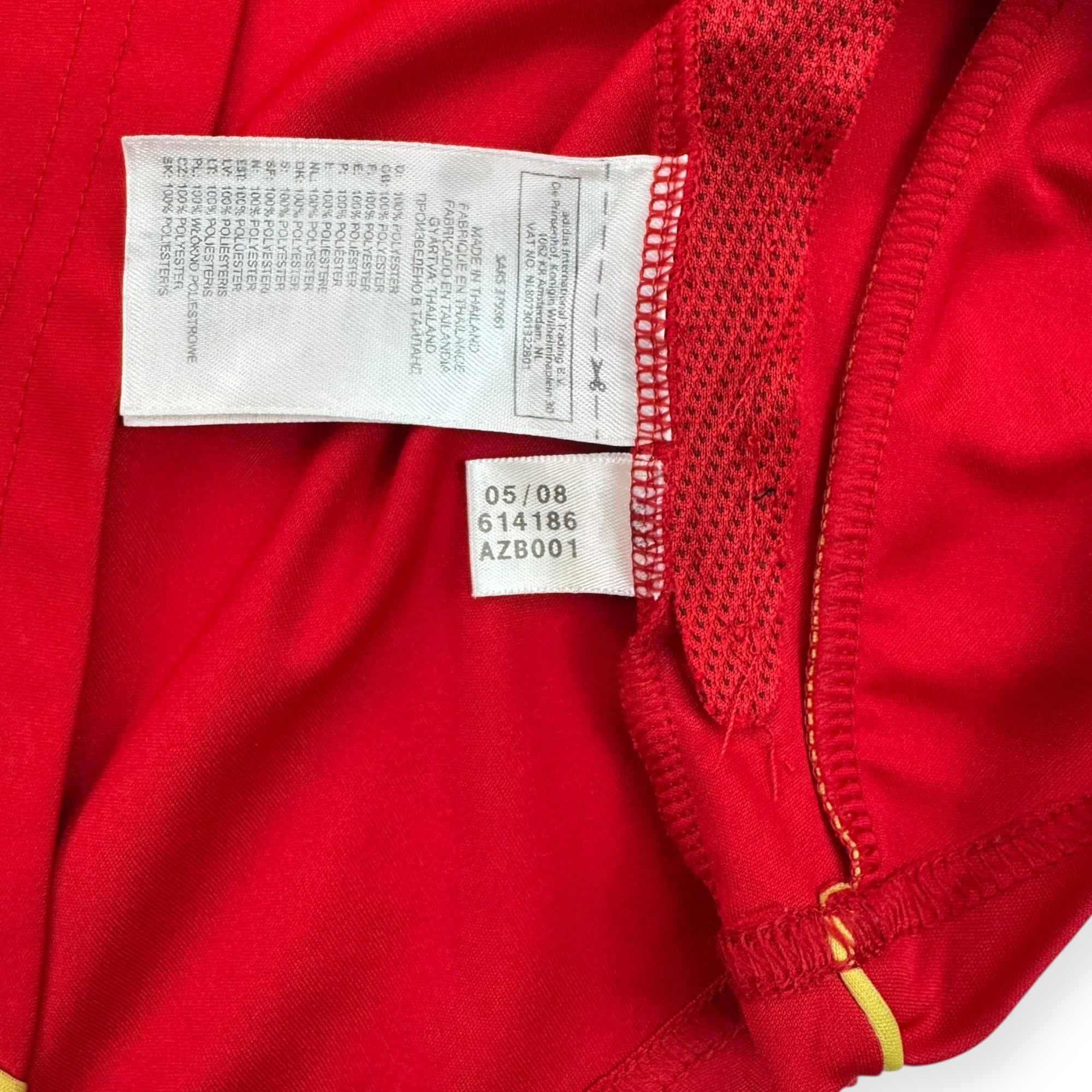 Spain 2008 L/S Home Shirt (L)