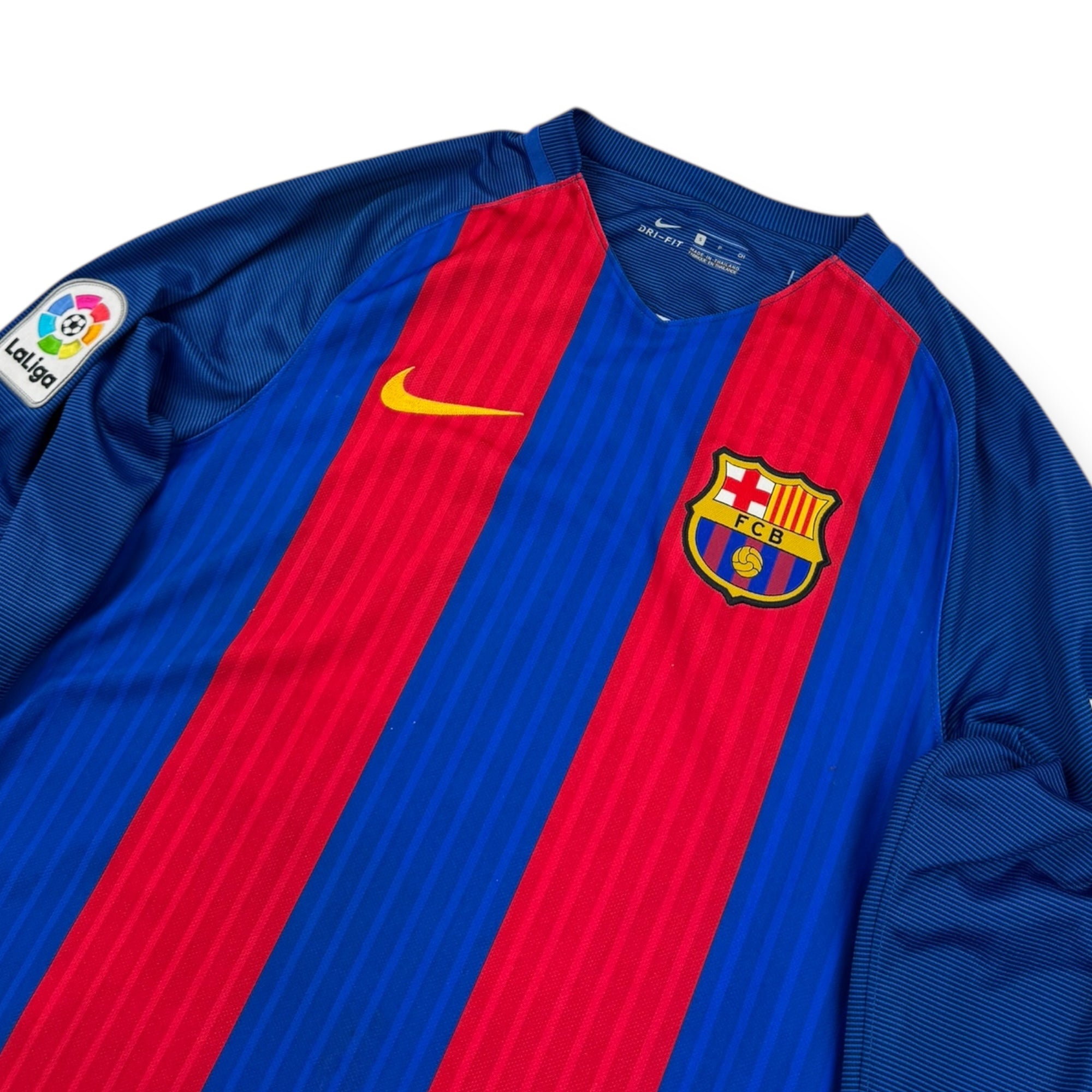 FC Barcelona 2016 L/S Home Shirt (S)