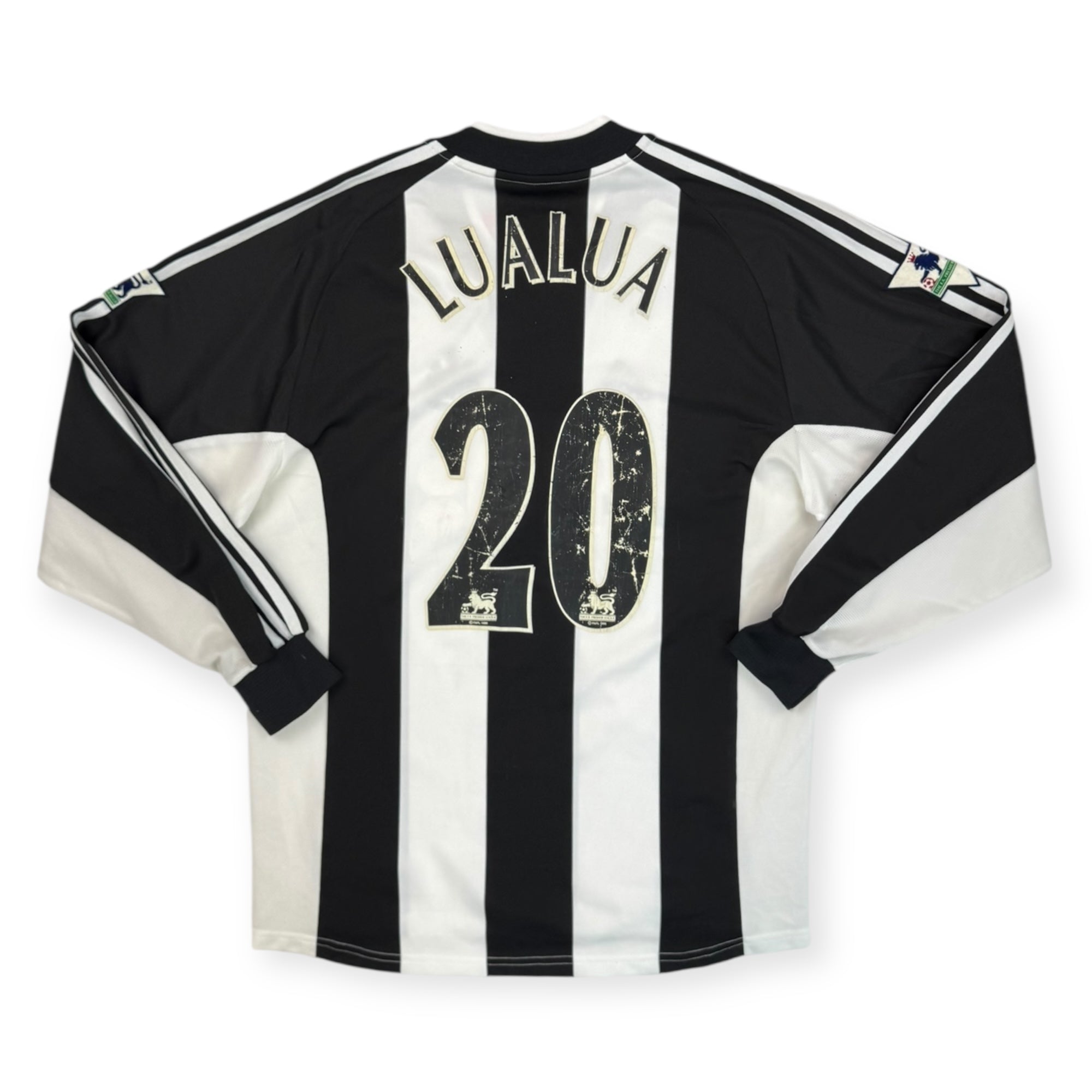 Newcastle 2001 L/S Home Shirt, Lualua 20 (M)
