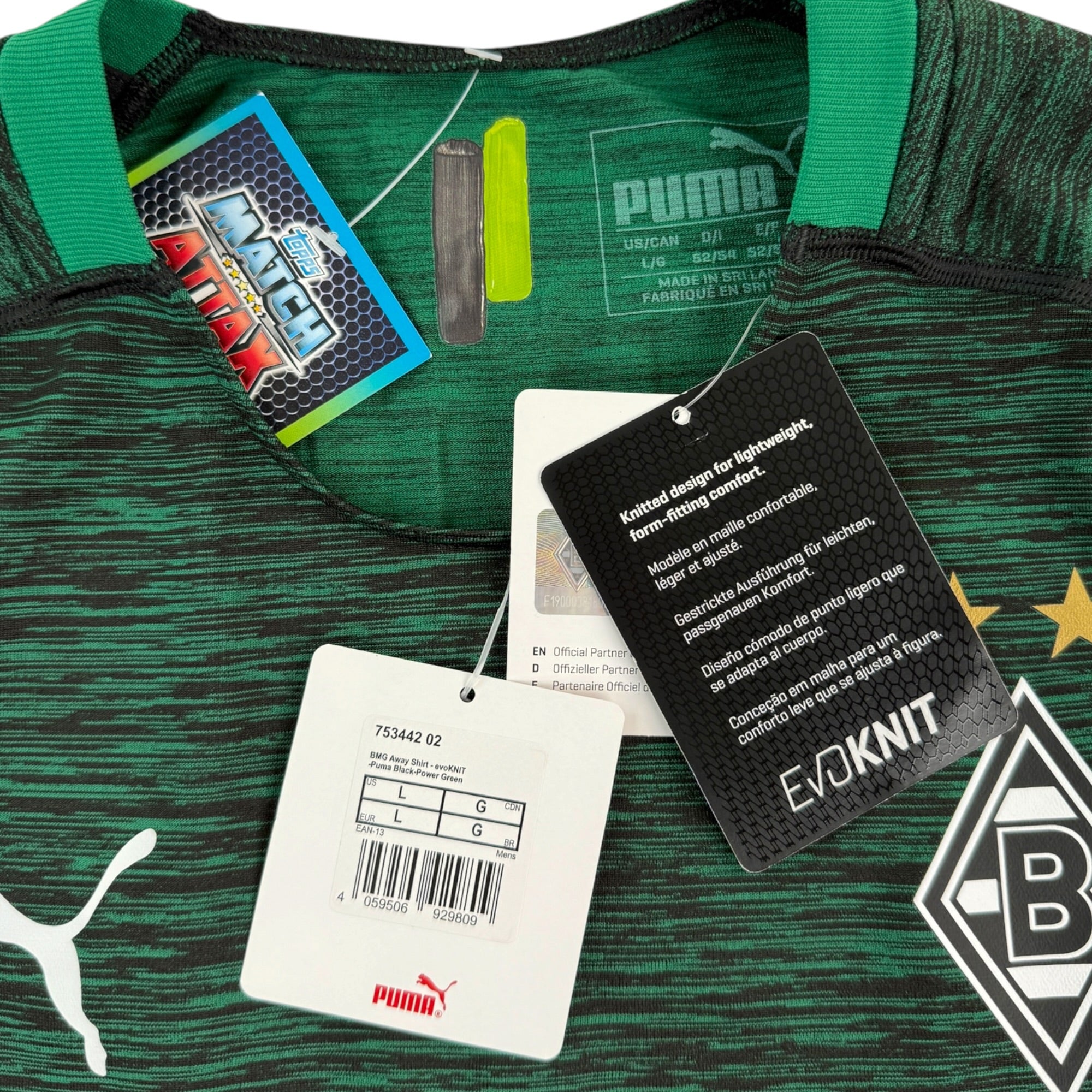 Borussia Monchengladbach 2018 Away Shirt Raffael 11, BNWT (M)