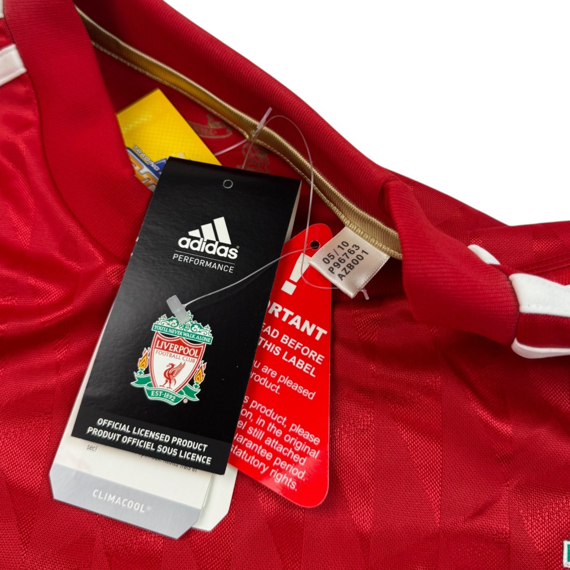 Liverpool 2010 Home Shirt, BNWT (L)