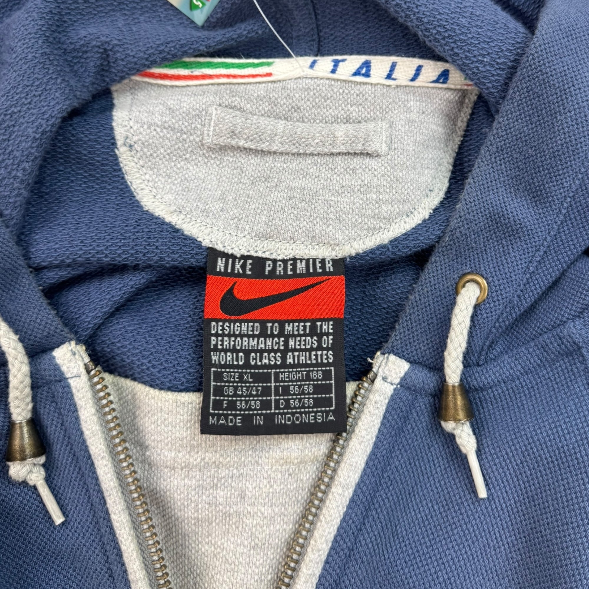 Italia 1996 1/4 Zip (XL)