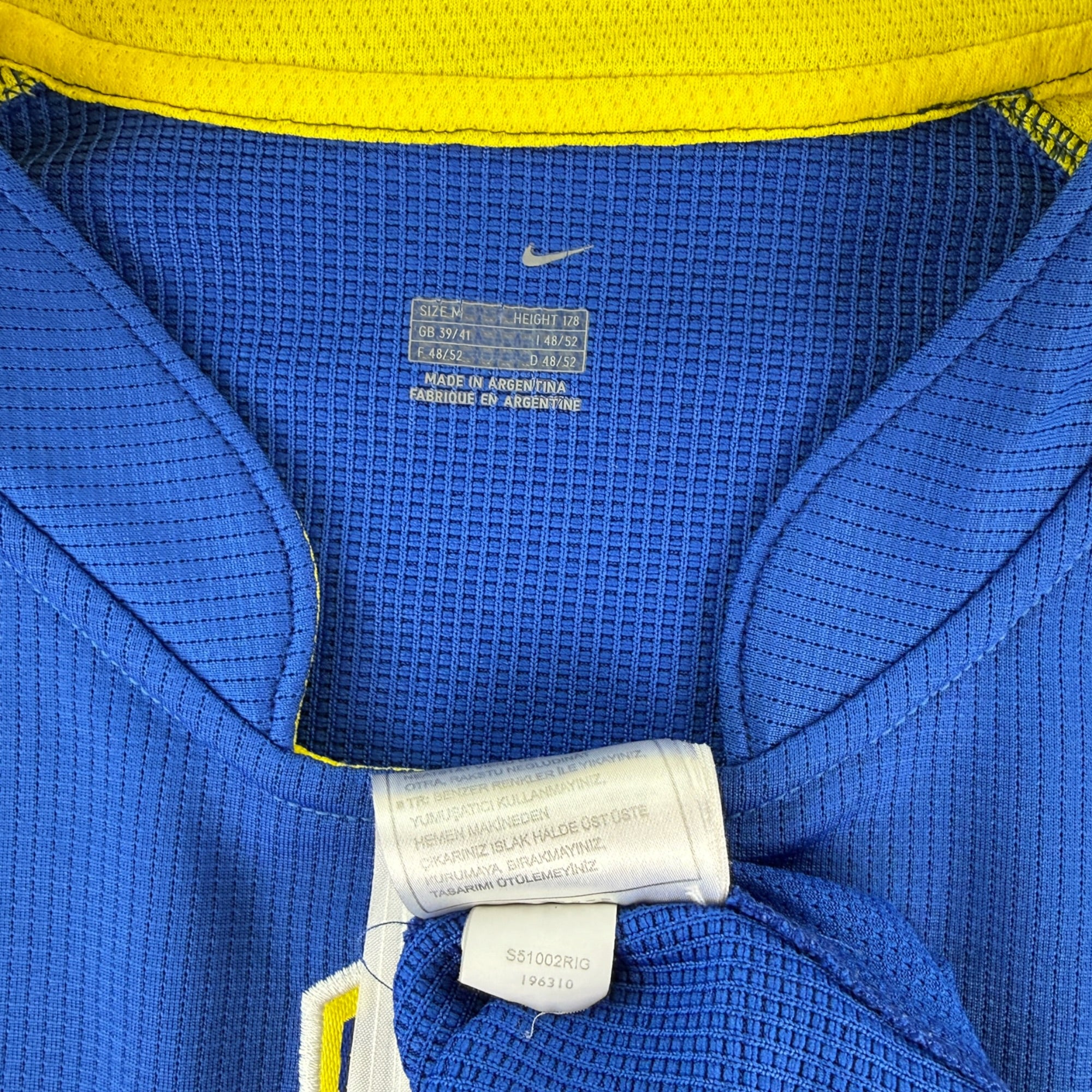 Boca Juniors 2005 Home Shirt (M)