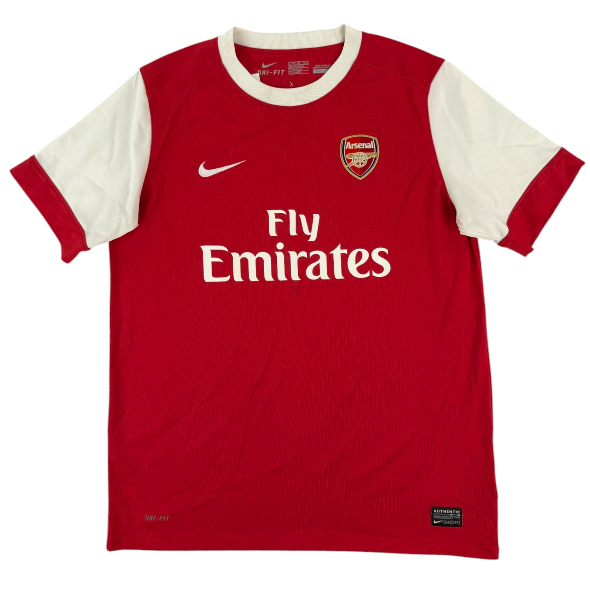 Arsenals 2010 Home Shirt (XS)