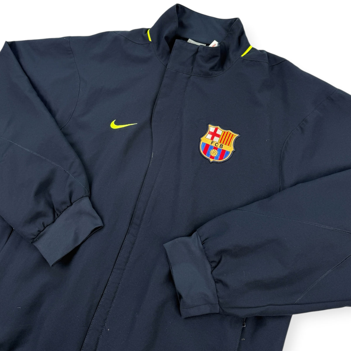FC Barcelona 2007 Tracksuit Jacket (M)