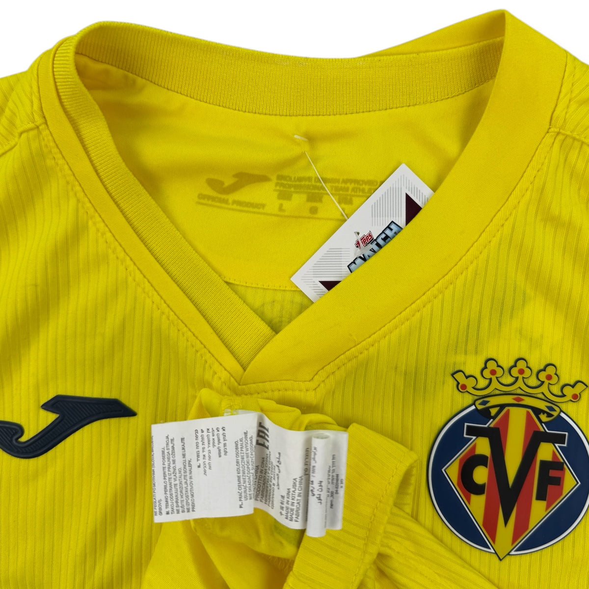 Villarreal 2020 Home Shirt, Bacca 9 (L)