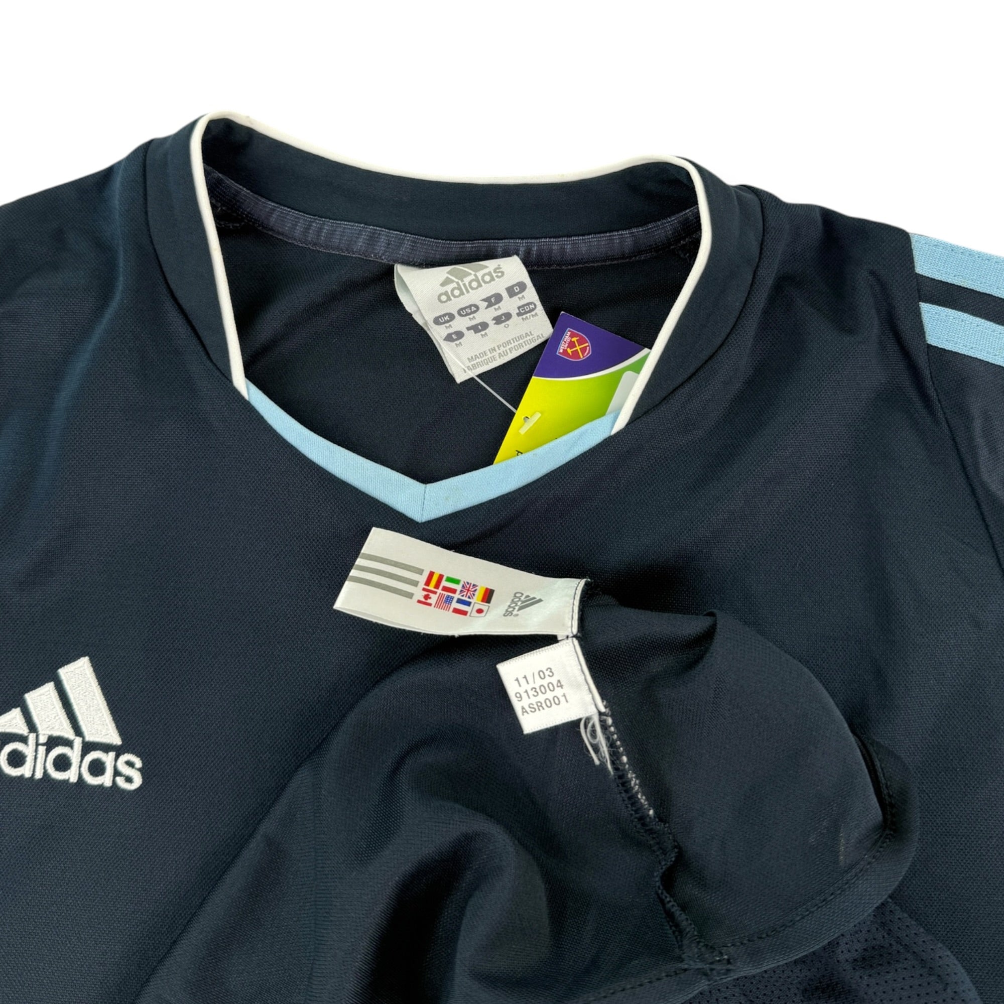 Real Madrid 2003 L/S Away Shirt, Raul 7 (M)