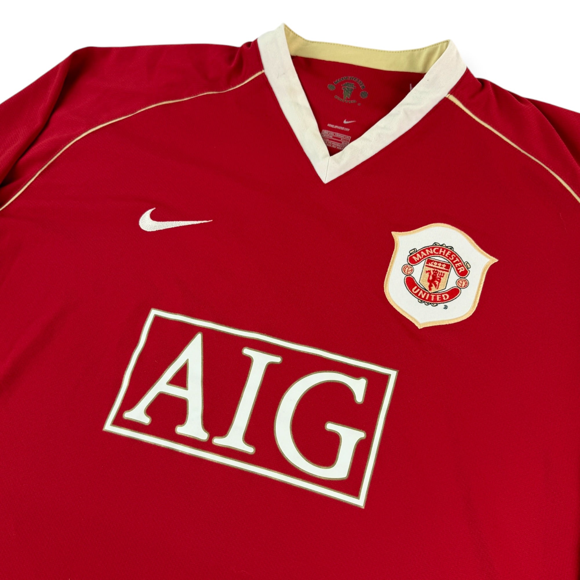 Manchester United 2006 Home Shirt, Heinze 4 (XXL)