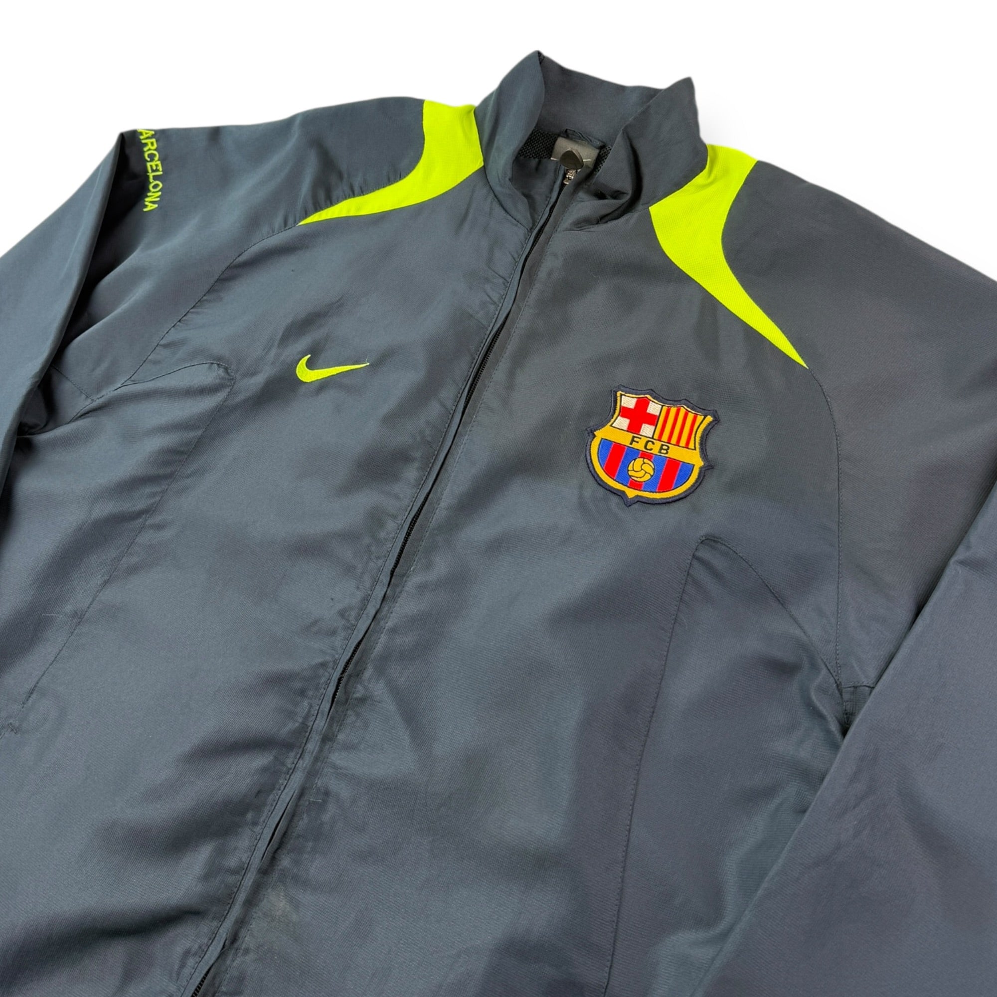 FC Barcelona 2005 Tracksuit Jacket (L)