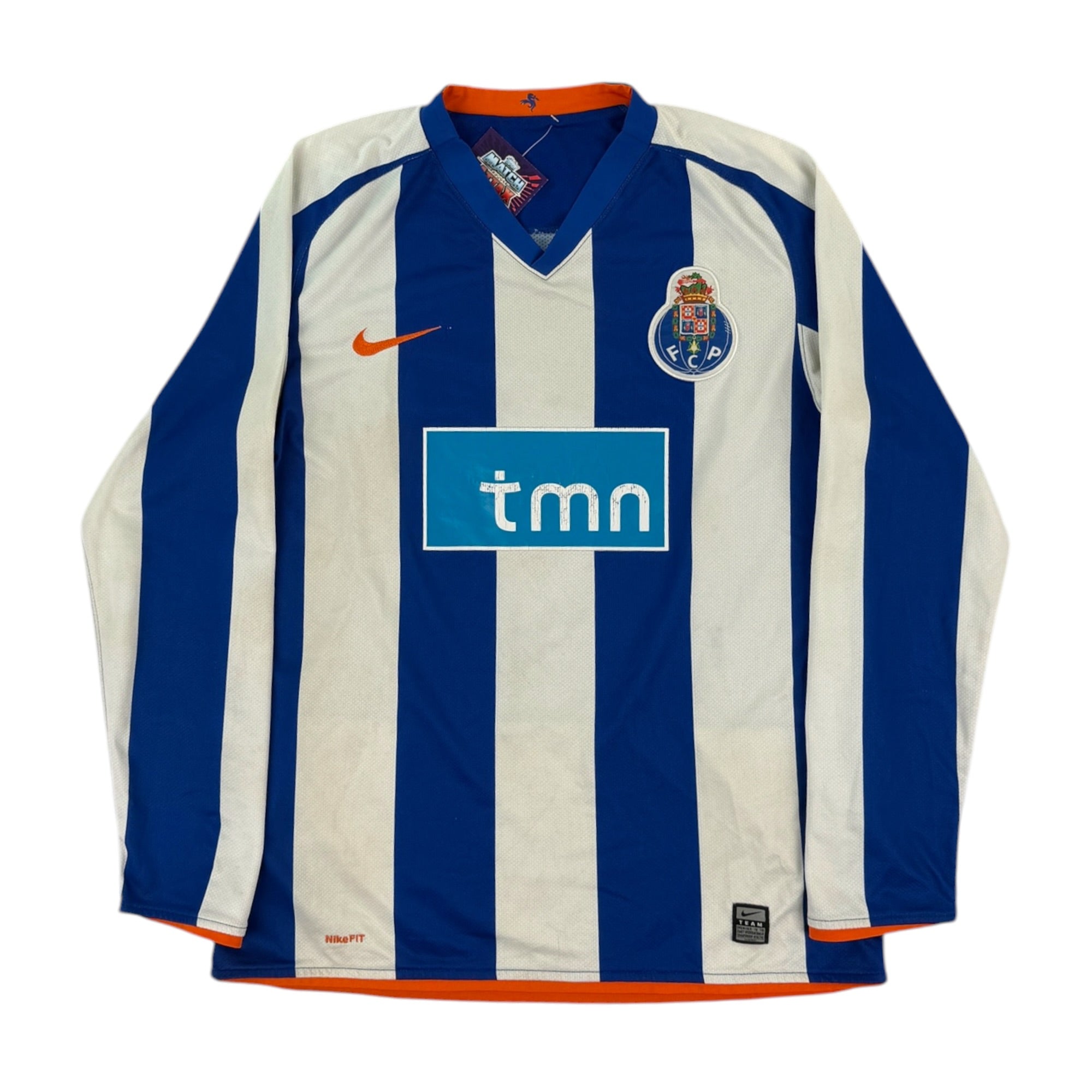 FC Porto 2008 L/S Home Shirt (M)