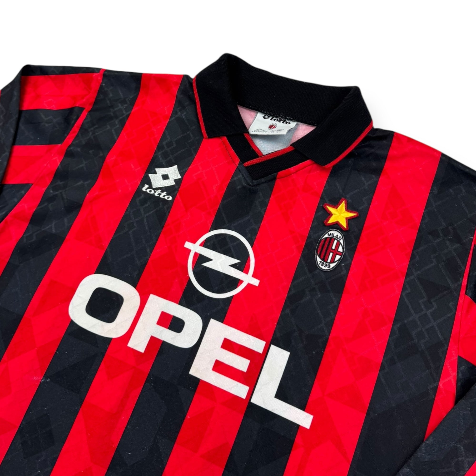 AC Milan 1995 Home Shirt L/S (L)