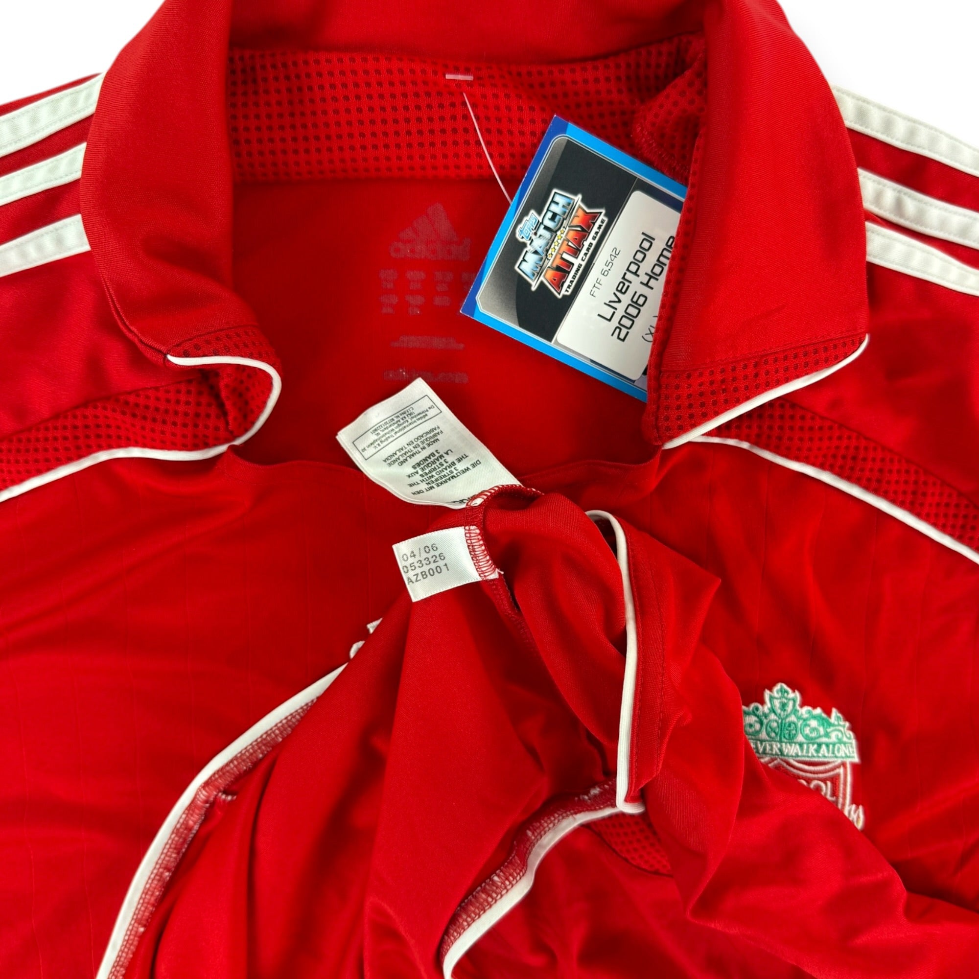 Liverpool 2006 L/S Home Shirt (XL)