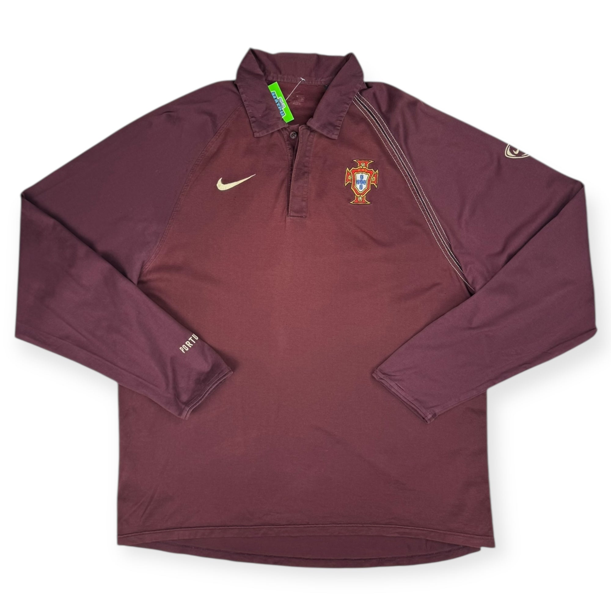 Portugal 2004 L/S Polo Shirt (XL)