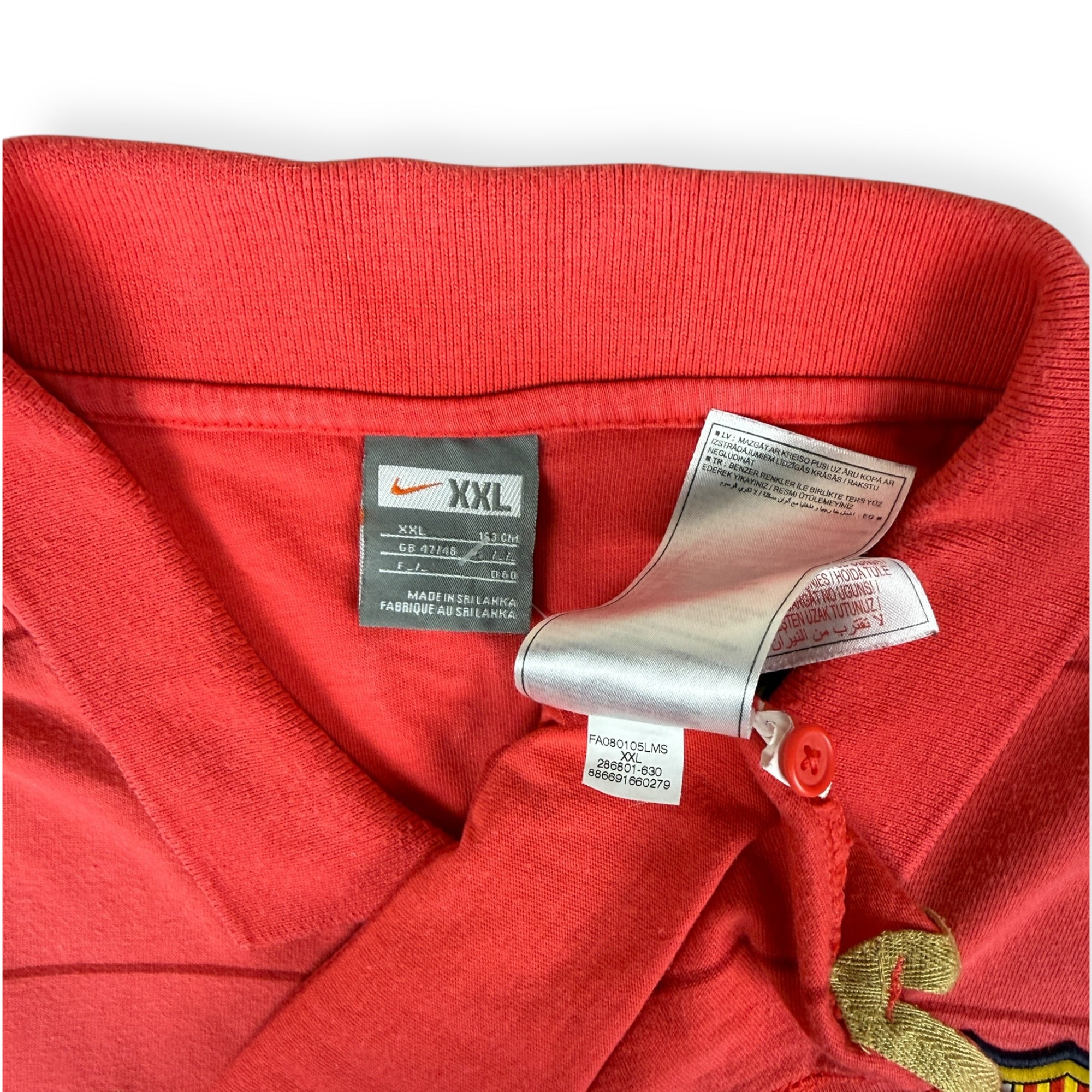 FC Barcelona 2008 Polo Shirt (XXL)