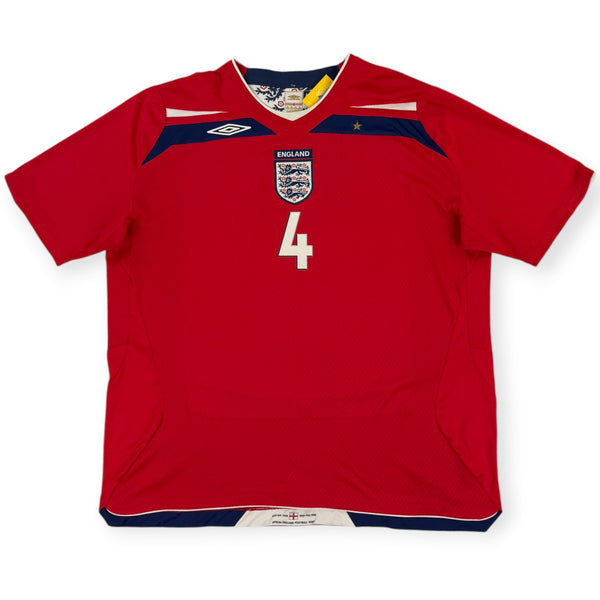 England 2008 Away Shirt, Gerrard 4 (XXL)