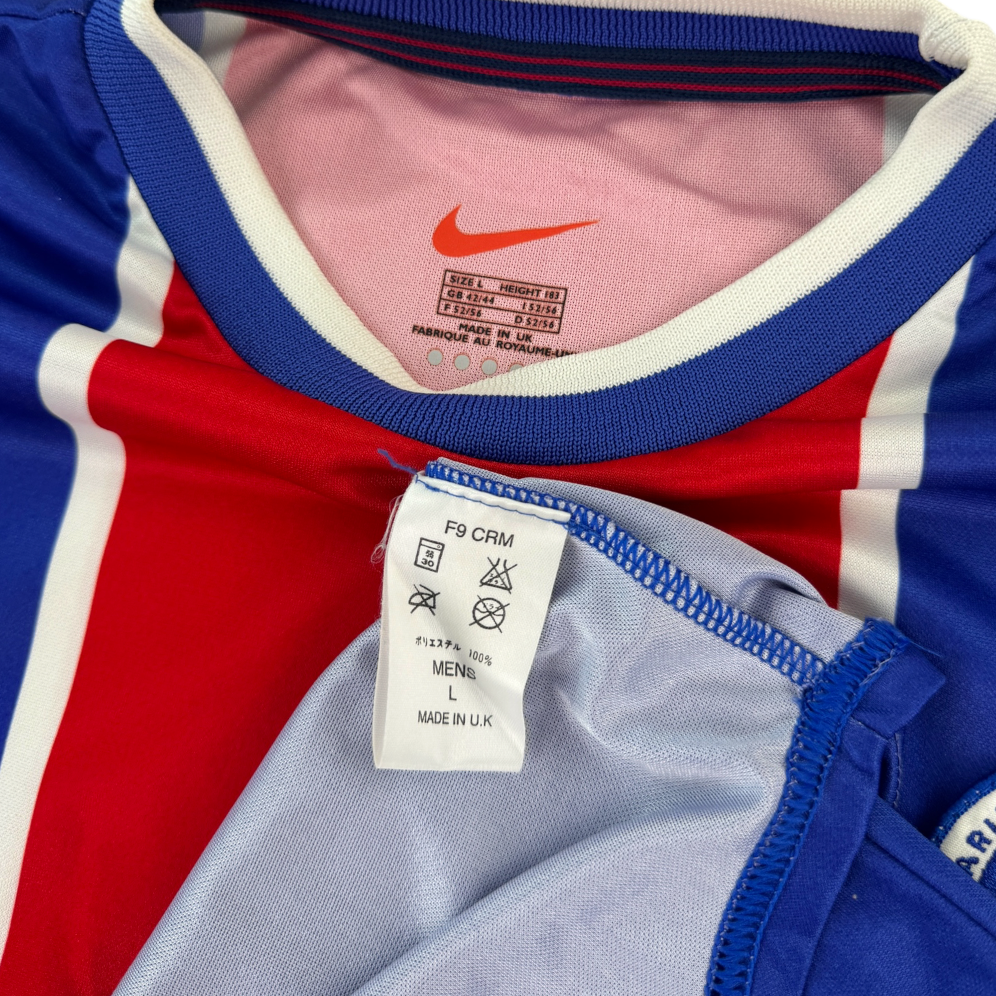PSG 1999 European Home Shirt (L)