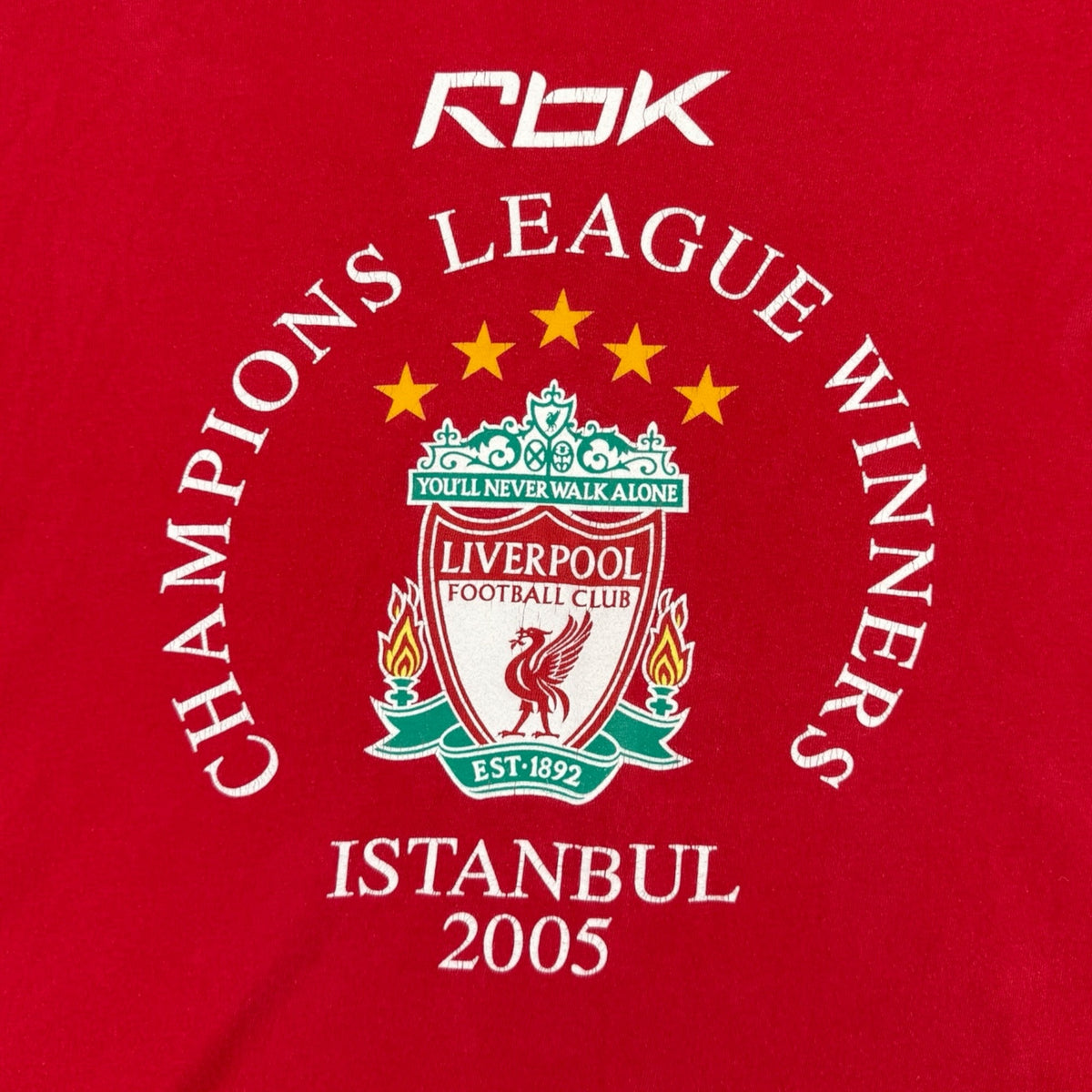 Liverpool 2005 UCL T-Shirt (L)
