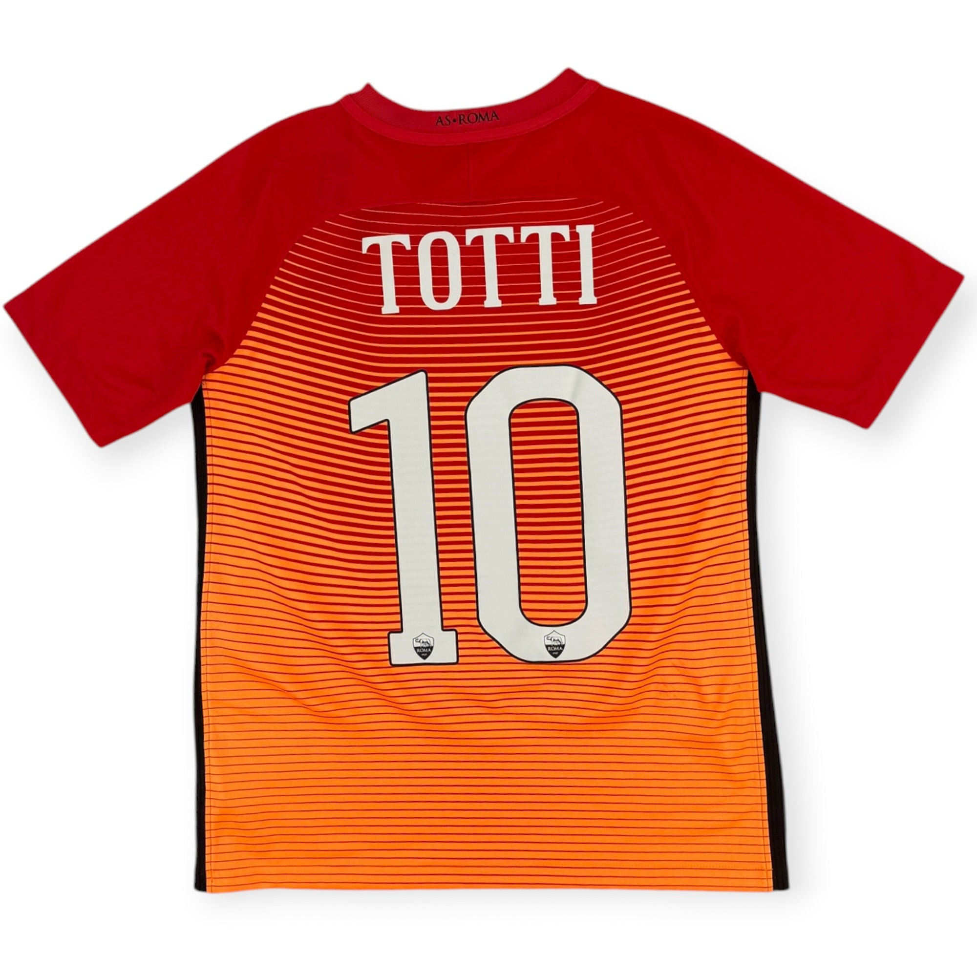 AS Roma 2016 Third Shirt, Totti 10 (XS)