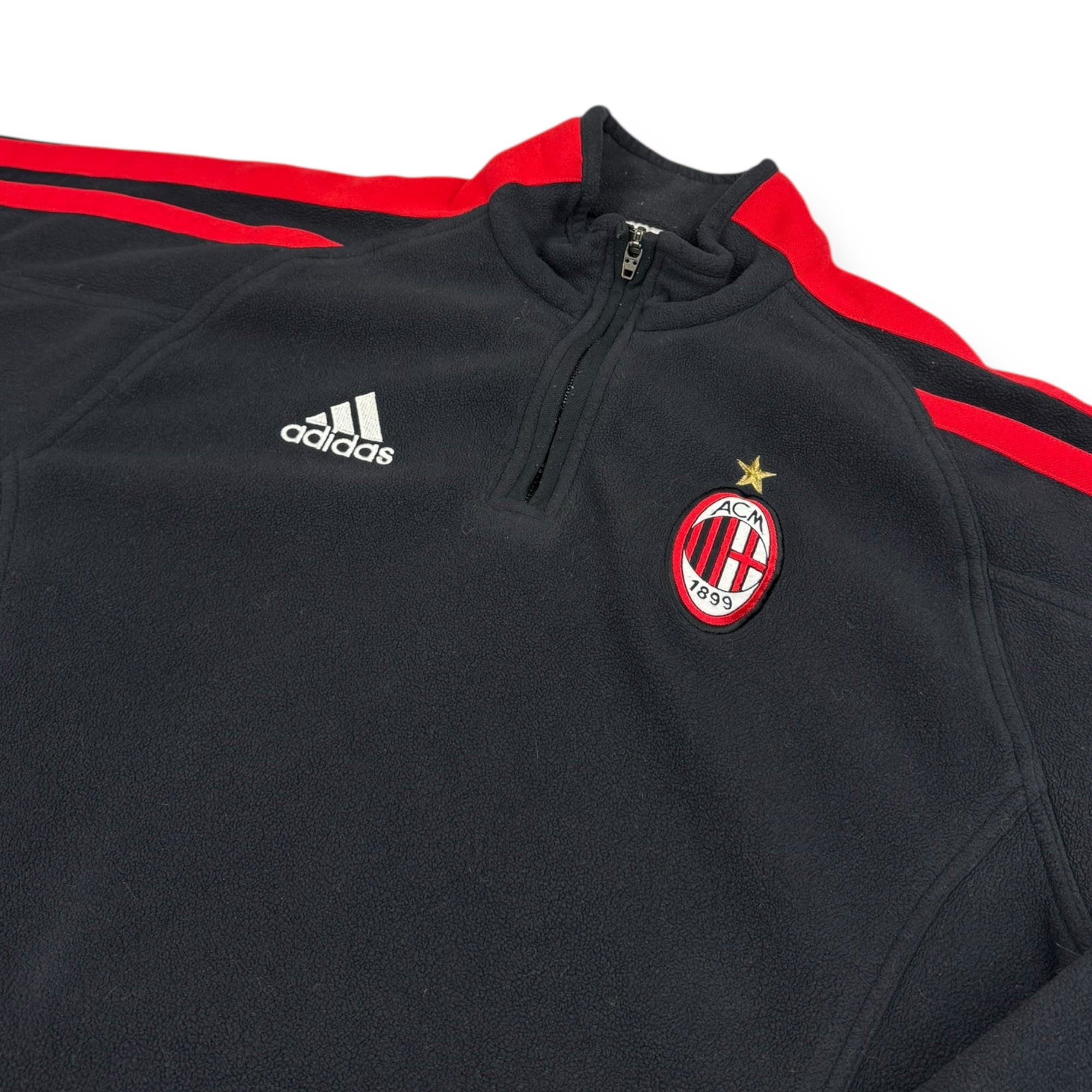 AC Milan 2001 Fleece 1/4 Zip (L)