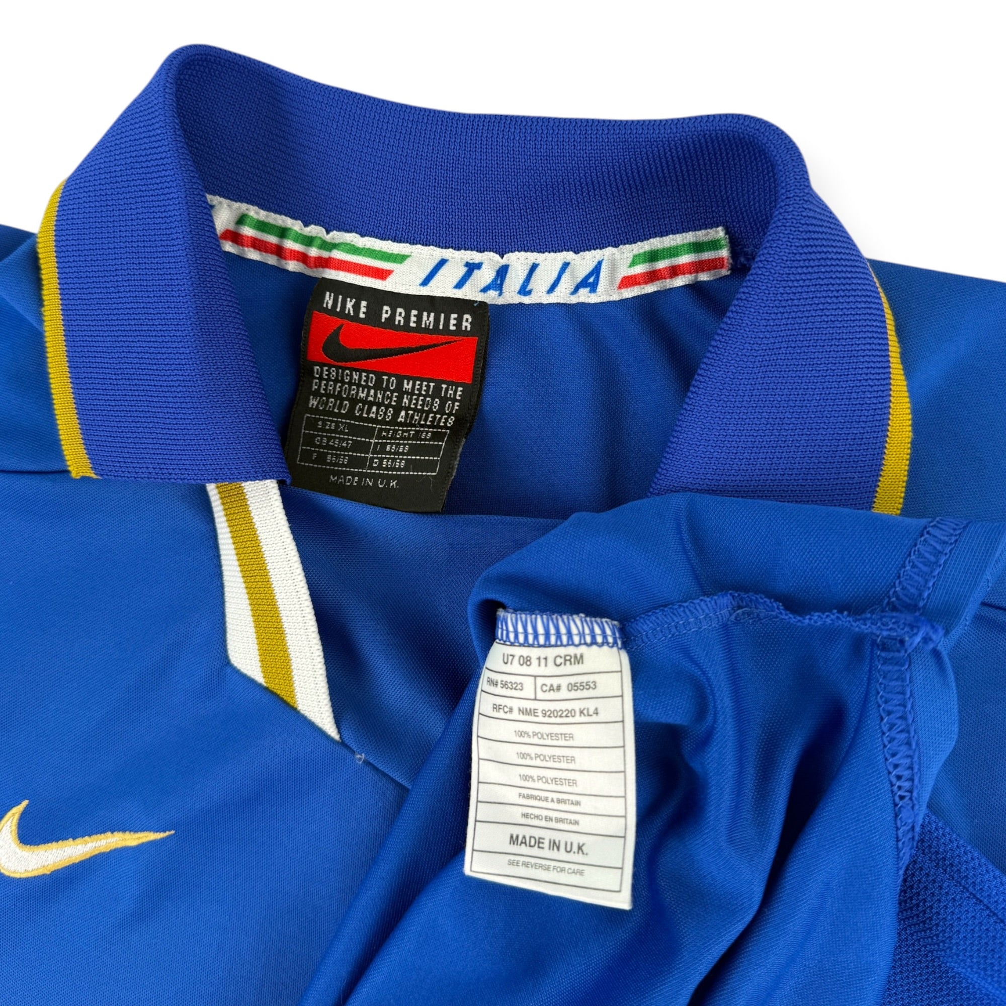 Italy 1996 Home Shirt (XL)