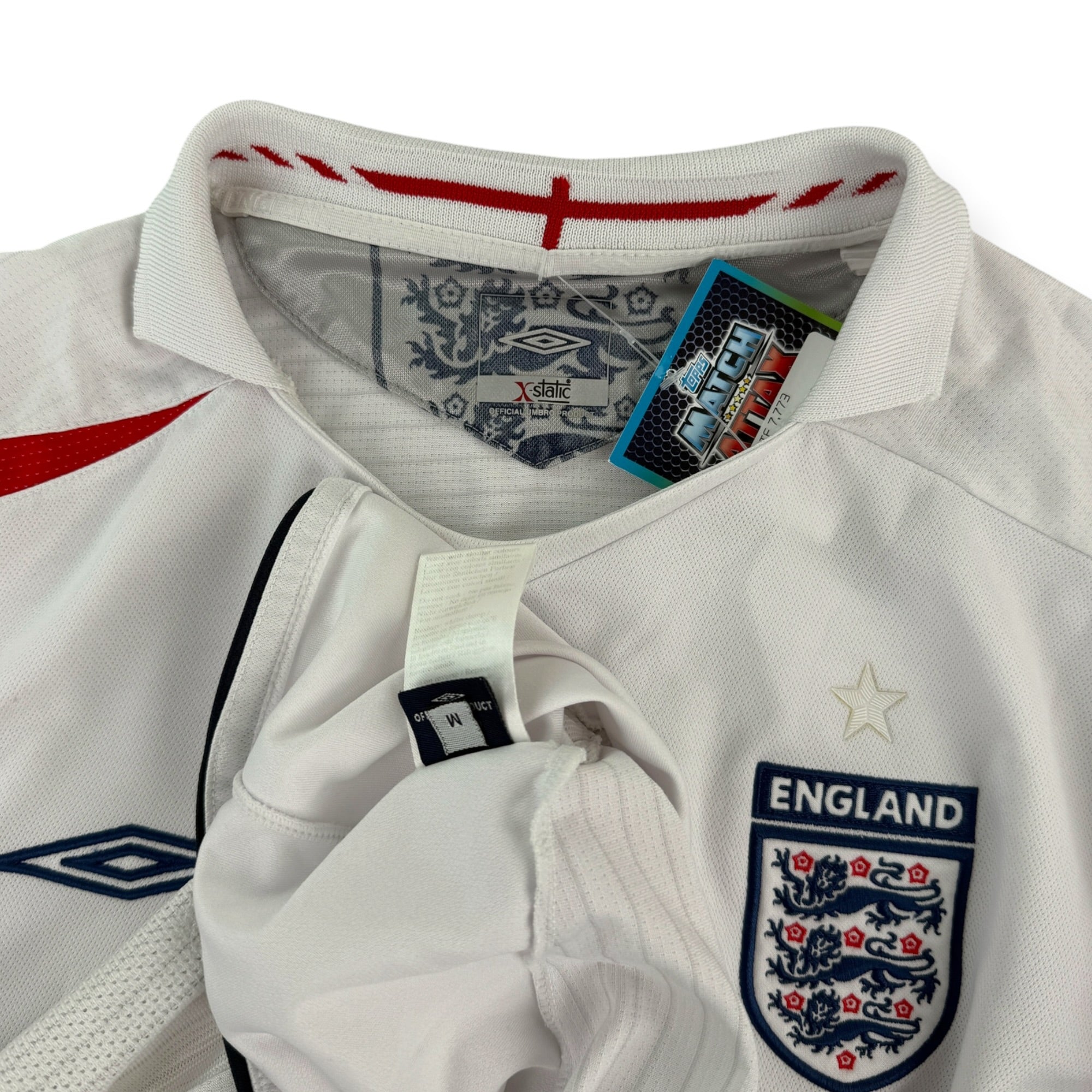 England 2005 L/S Home Shirt (M)